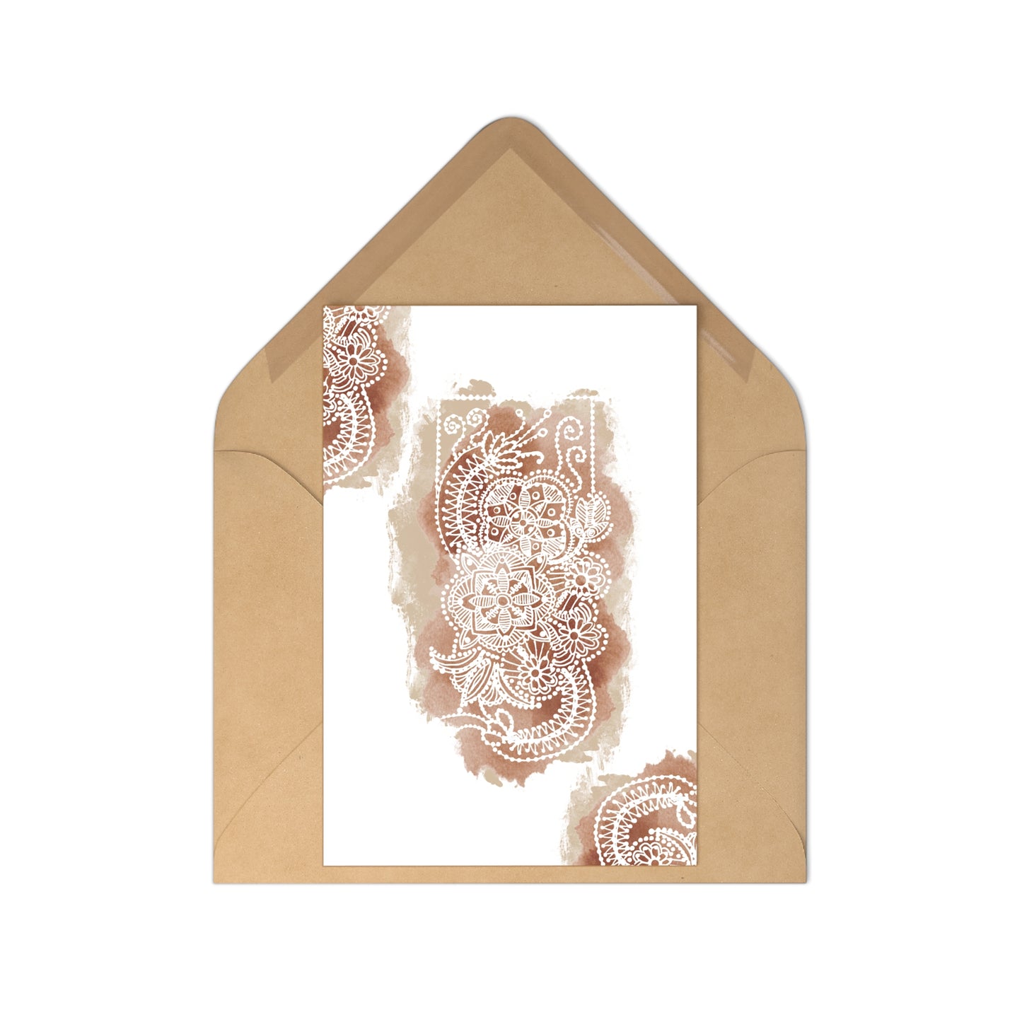 Flowermandala Natural | Postcard Set (7 pcs) - Perfect for Heartfelt Messages