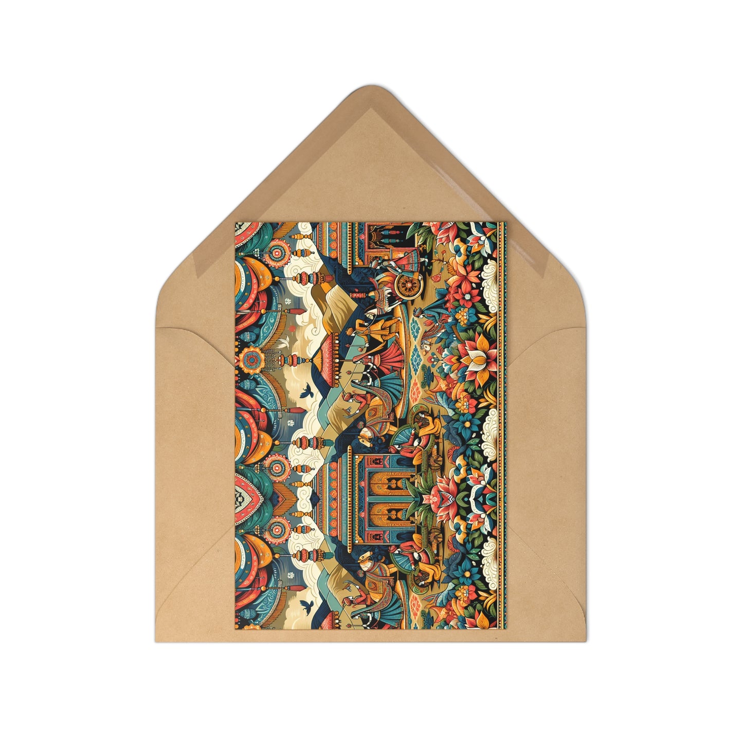 'Rajputana Tales' Postcard Set (7 pcs) - Perfect for Heartfelt Messages