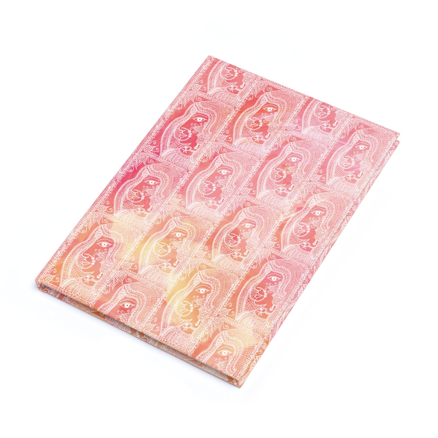 'Anayas Soft Aura' - Madhubani Fusion - Hardcover Journal - A5