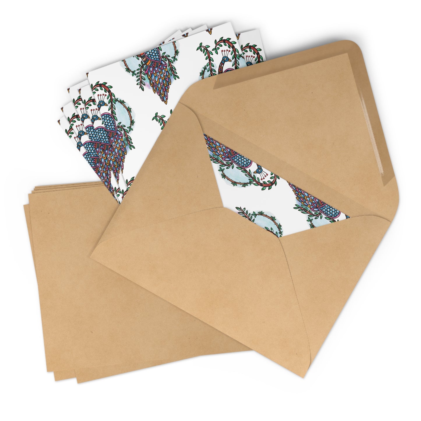 'Heras Vision' Majestic Birds | Greeting Cards Set of 7 for Every Occasion