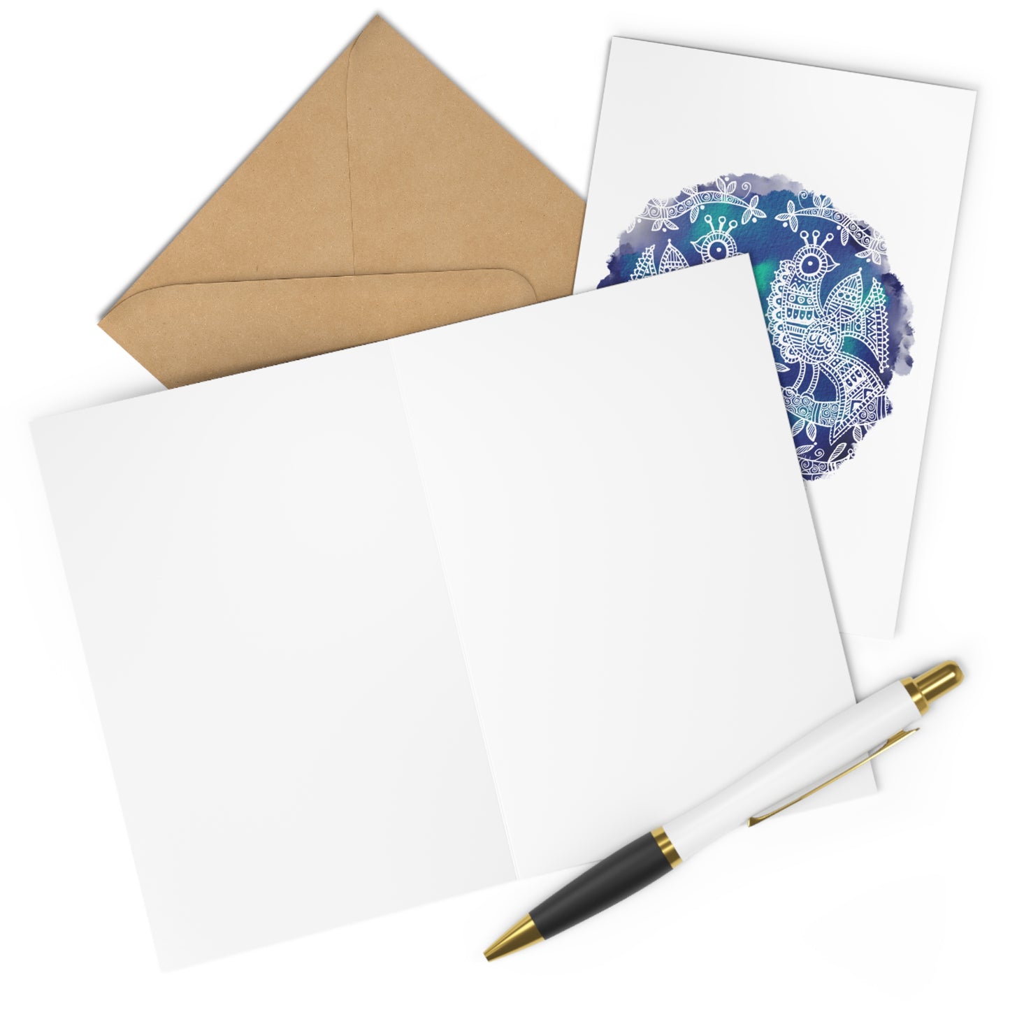 'Mayura' Majestic Bird | Greeting Cards Set of 7 for Every Occasion