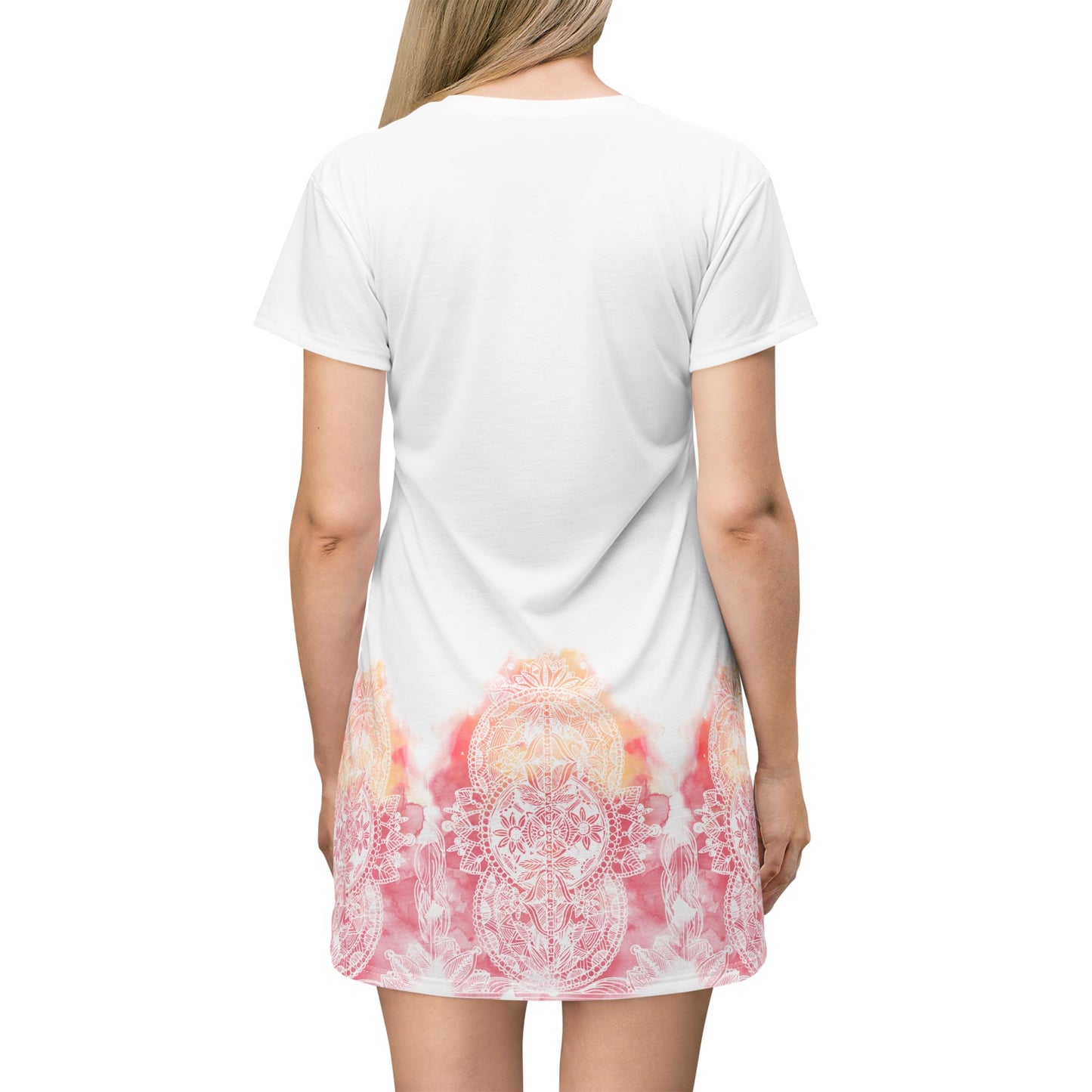 Sorbet Mandala - T-Shirt Dress