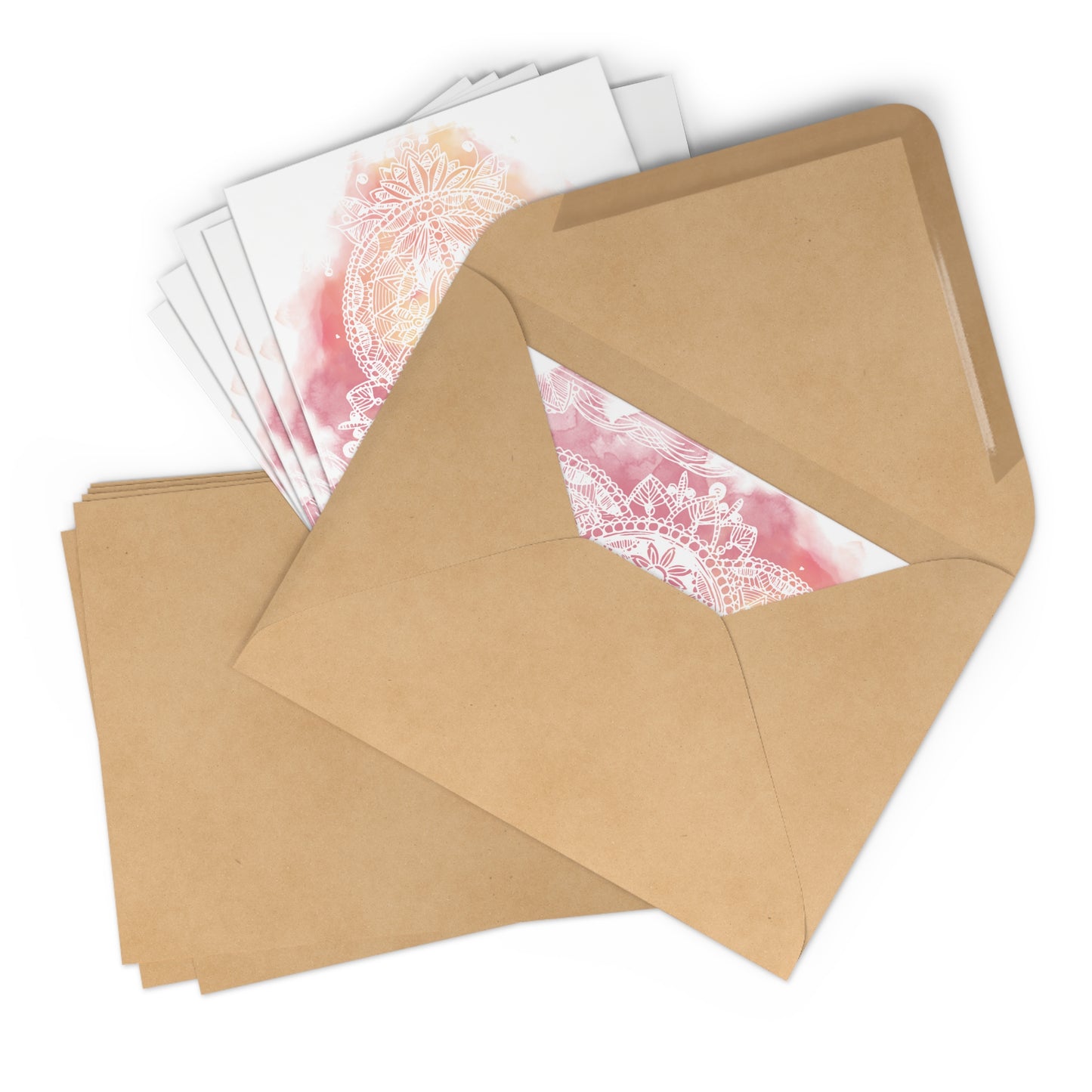 Sorbet Mandala | Greeting Cards Set of 7 for Every Occasion