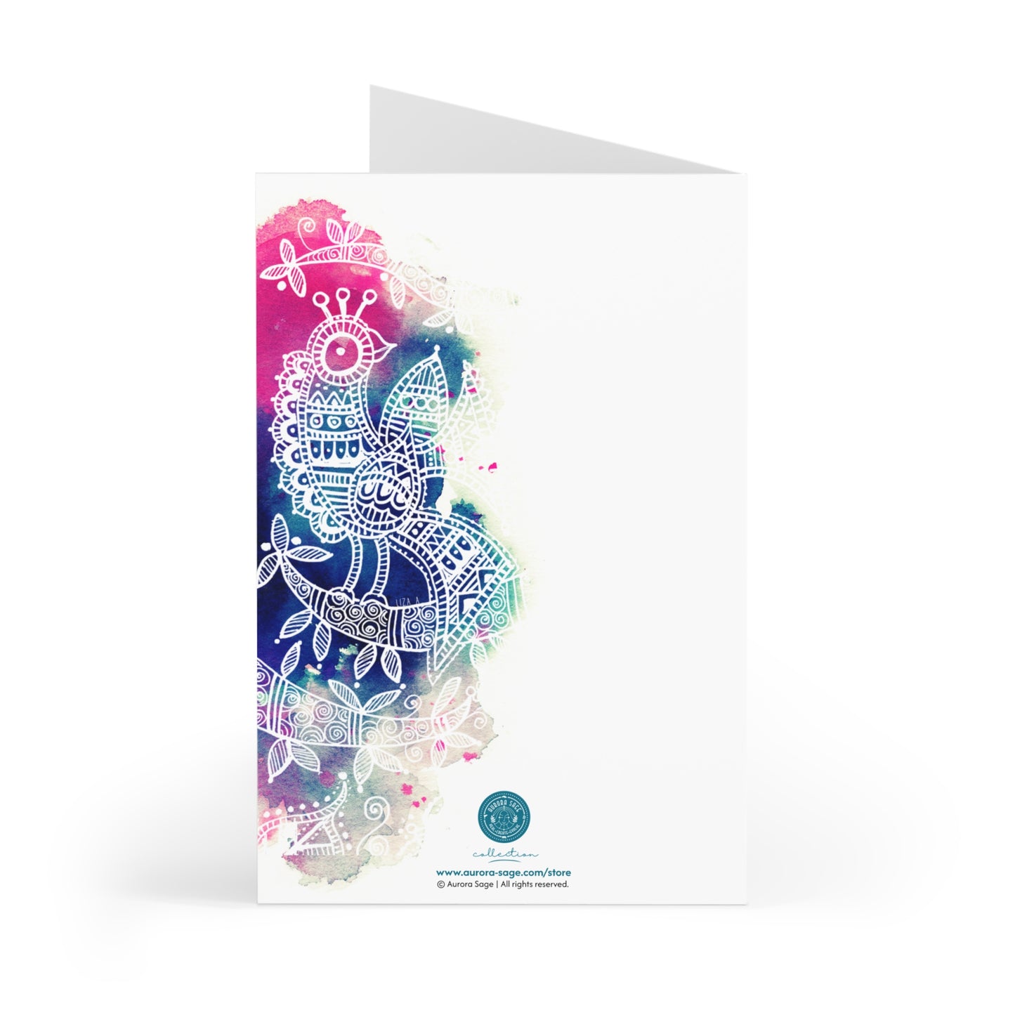 'Pavo' Majestic Bird | Greeting Cards Set of 7 for Every Occasion