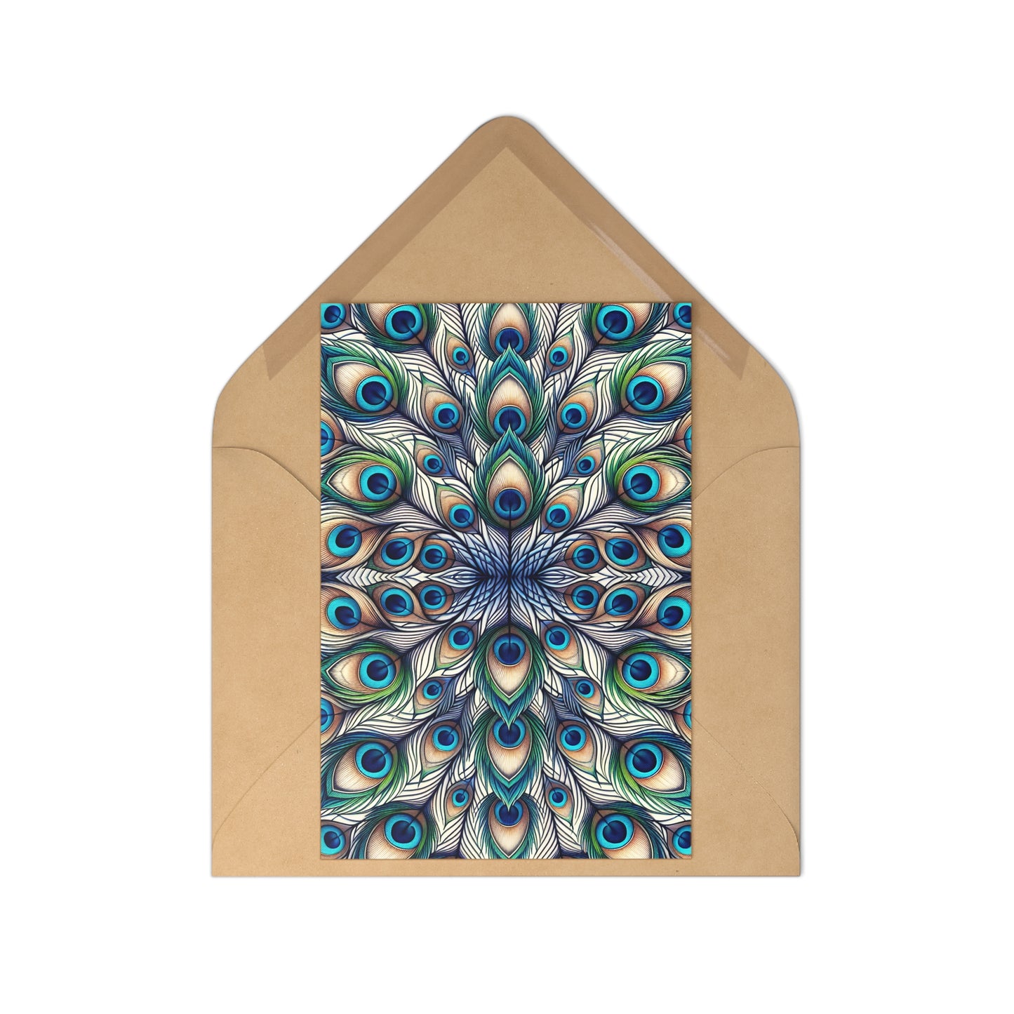 'Celestial Plumage' Postcard Set (7 pcs) - Perfect for Heartfelt Messages