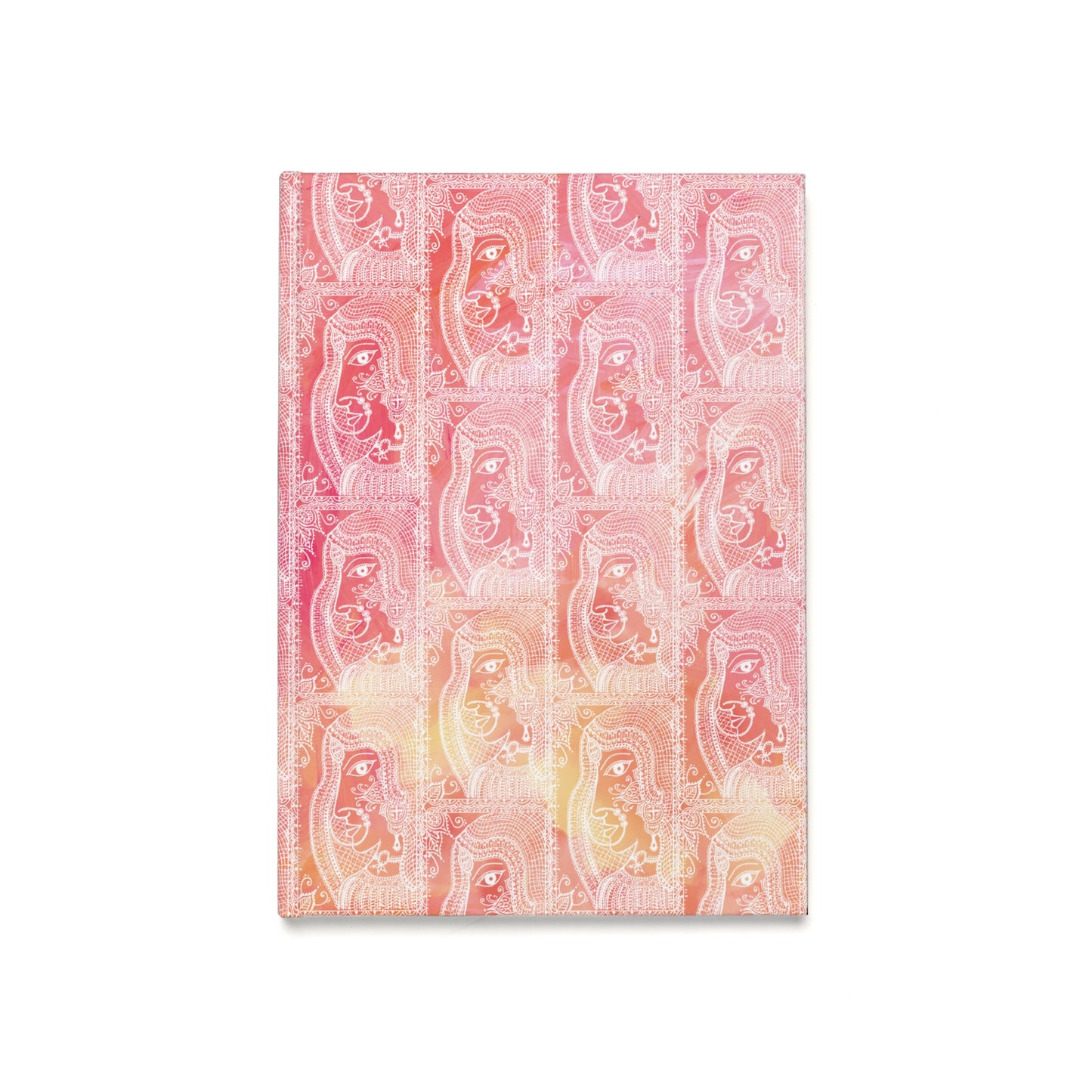 'Anayas Soft Aura' - Madhubani Fusion - Hardcover Journal - A5
