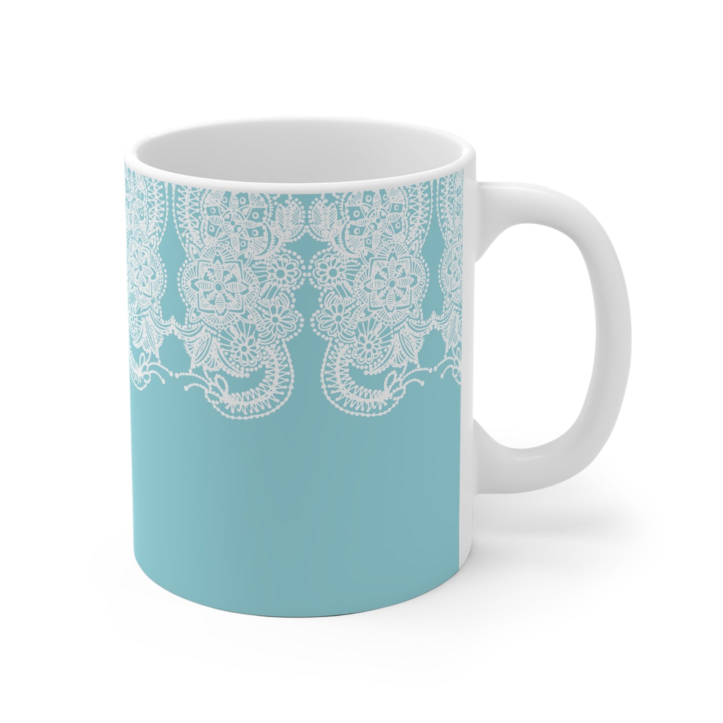 Copy of Colorful Artistic Ceramic Mug - Lefkaro in Blue
