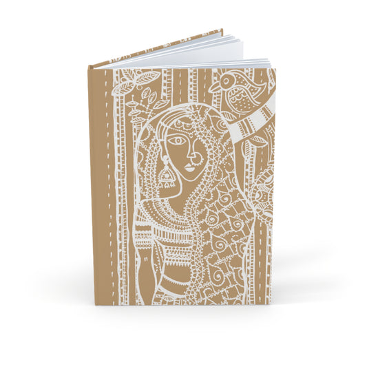 'Priyas Promise' Natural | Hardcover Journal - A5