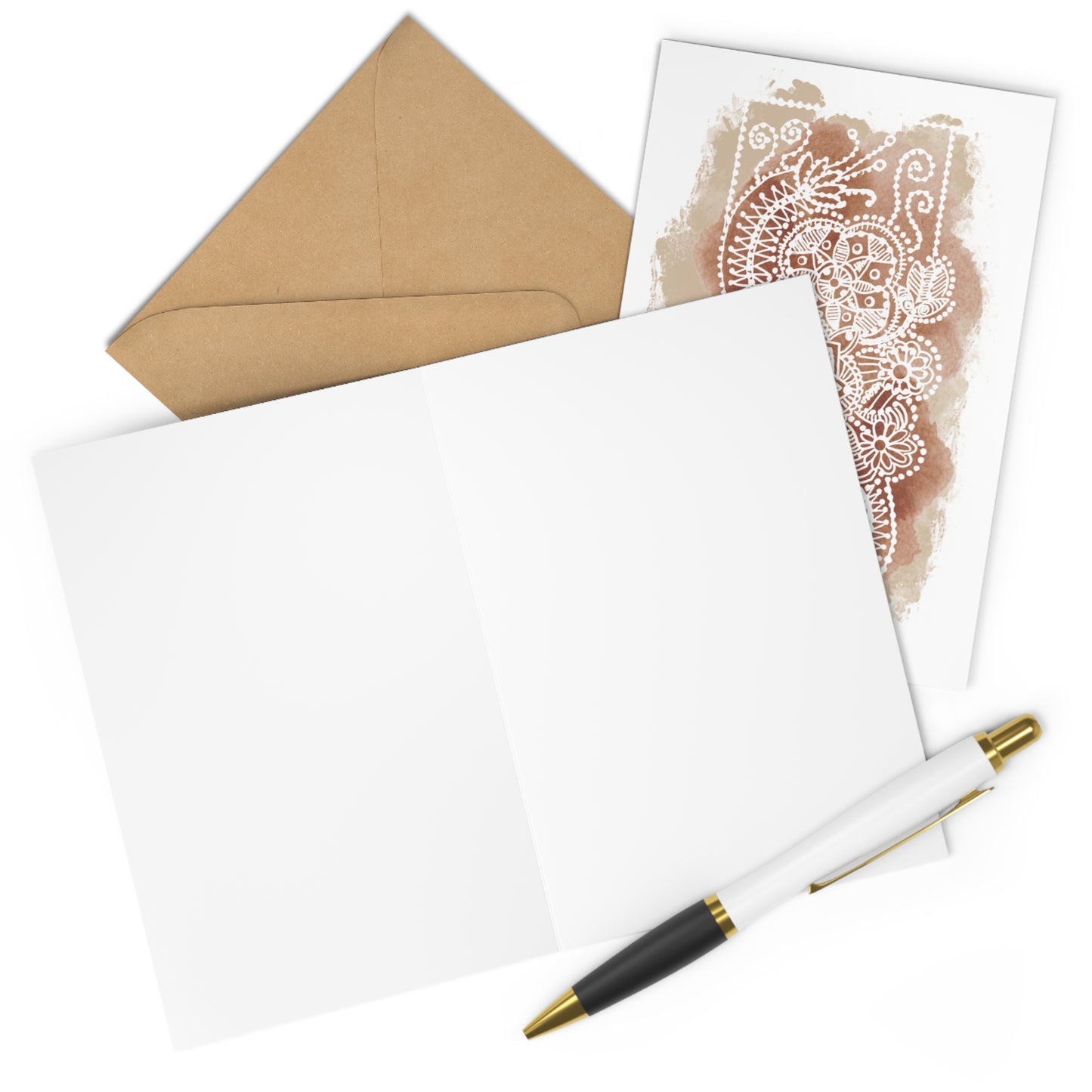 Flowerandala Natural | Greeting Cards Set of 7 for Every Occasion