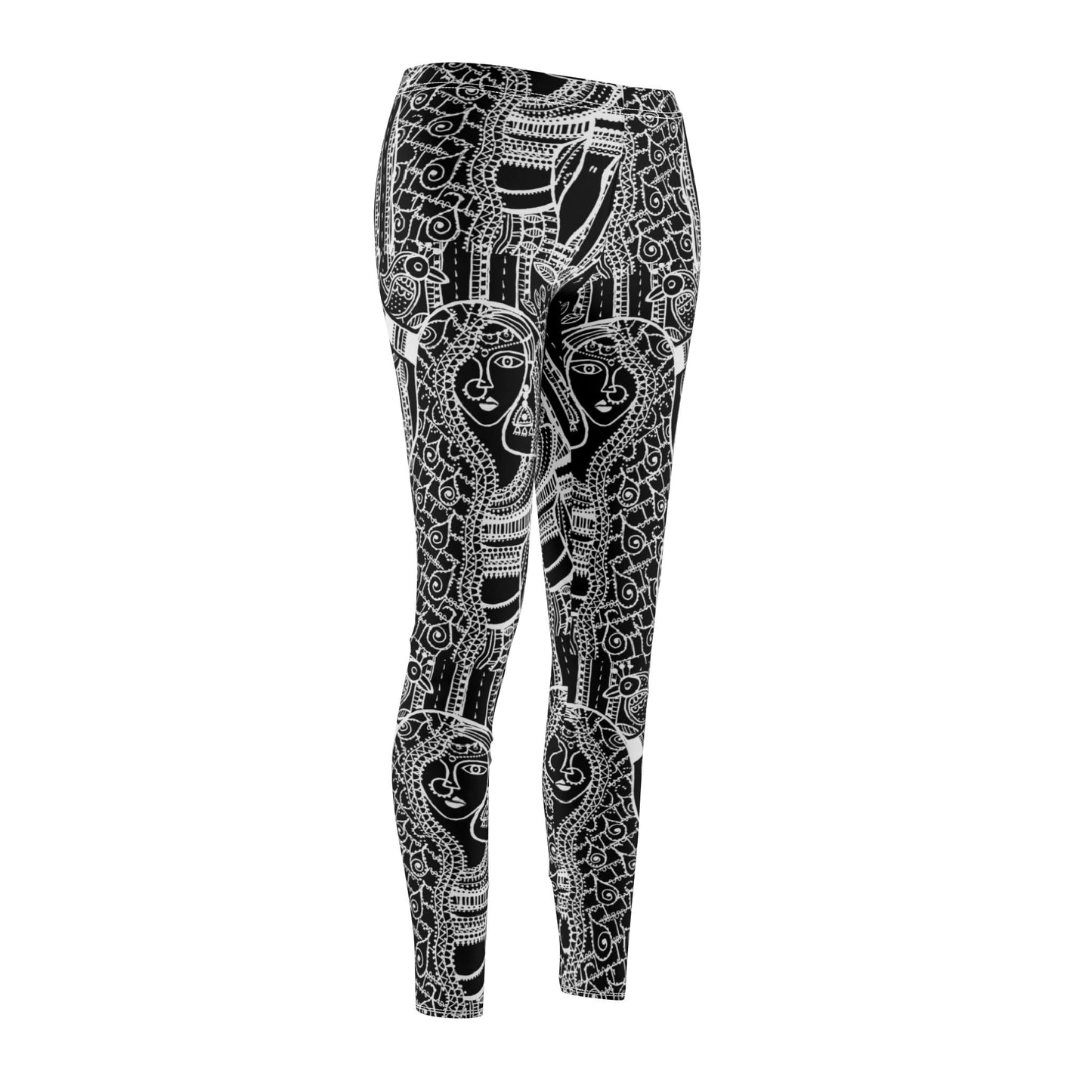 'Priyas Promise' |  Casual Leggings – Comfortable Mid-Rise Activewear for Yoga & Everyday Wear
