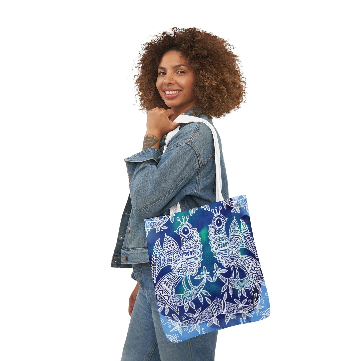'Mayura' Majestic Bird | Canvas Tote Bag