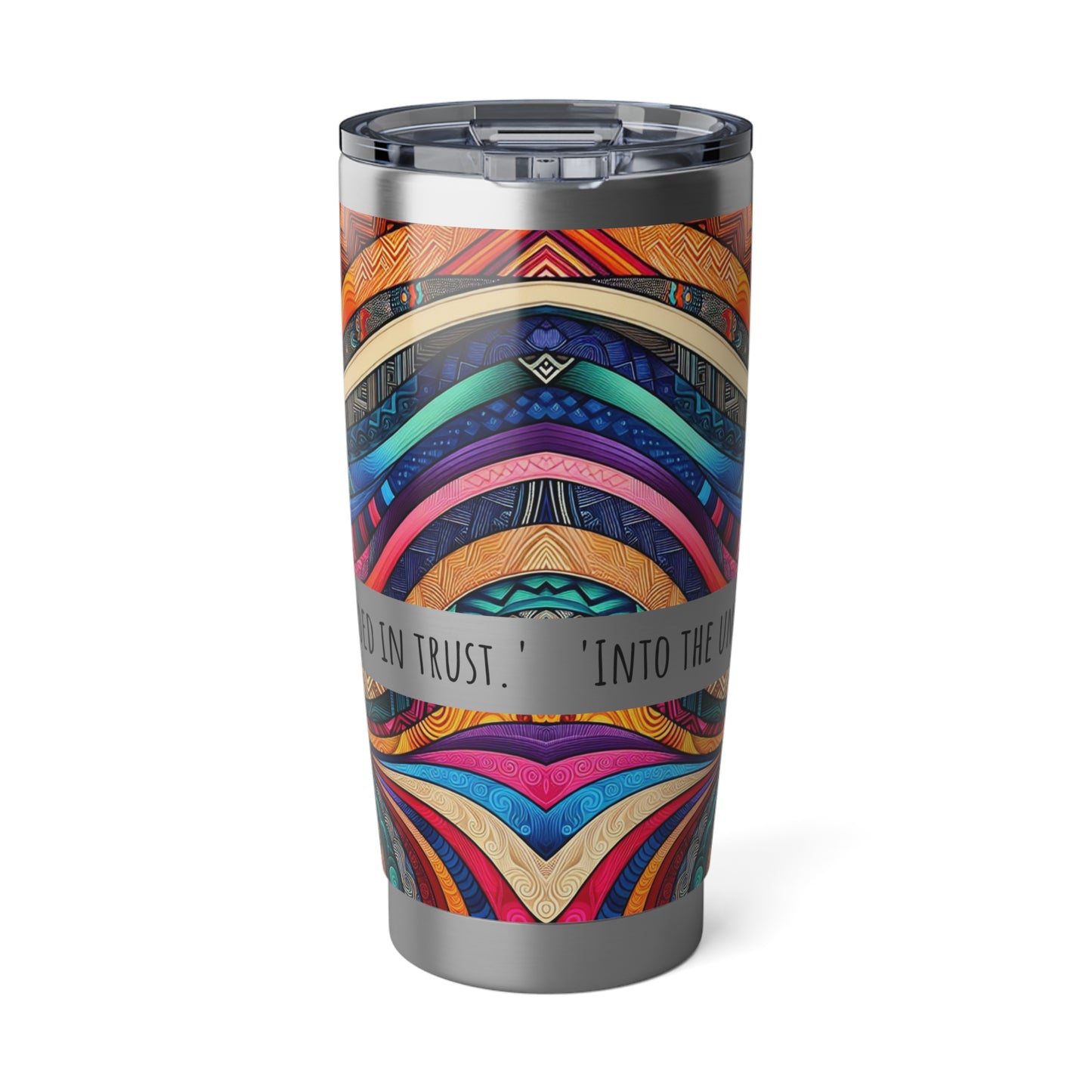 Vagabond 20oz Tumbler -  'Into the unknown I go'