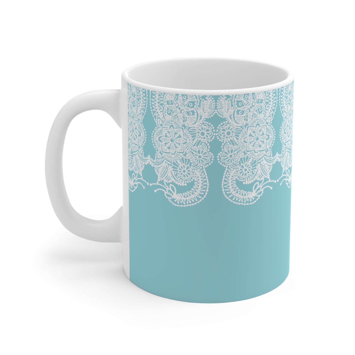 Copy of Colorful Artistic Ceramic Mug - Lefkaro in Blue