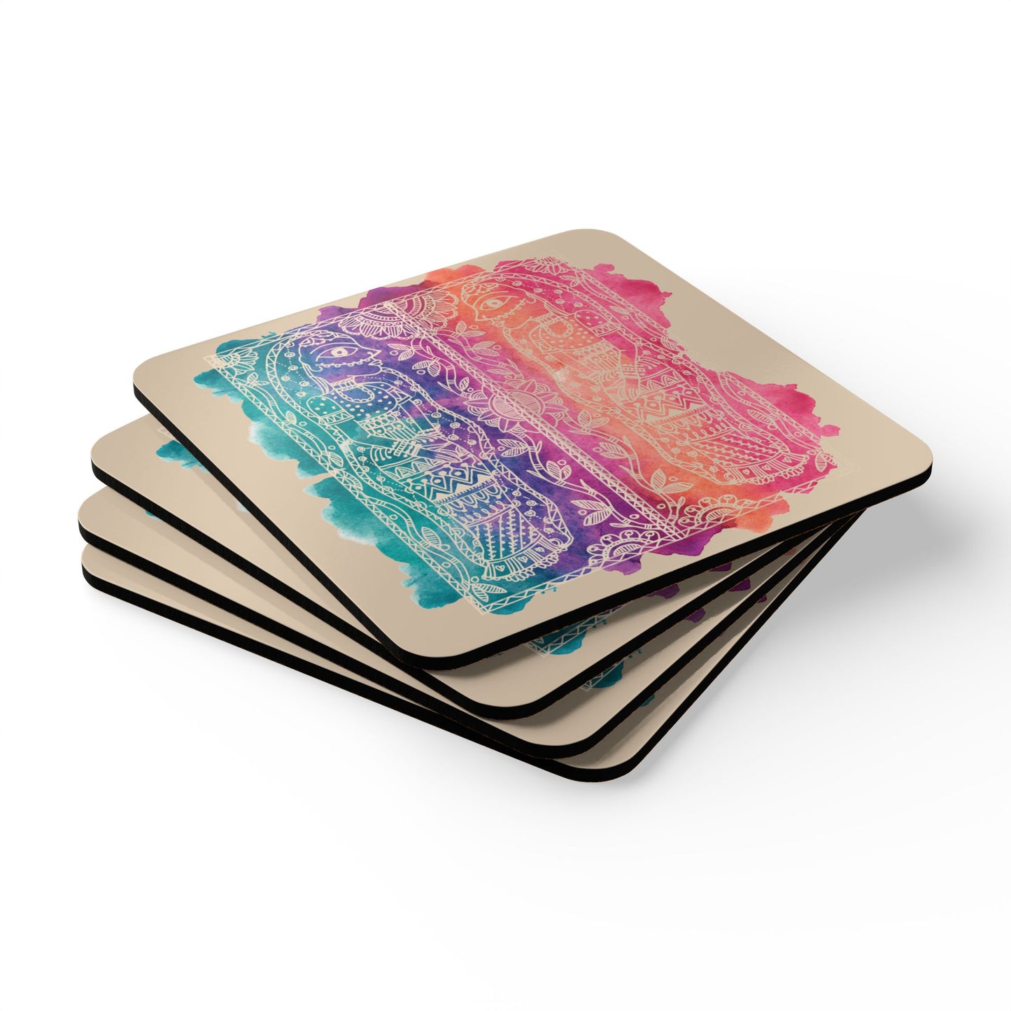Observe | Reflect | Discover - Coaster Set Home and Office Decor