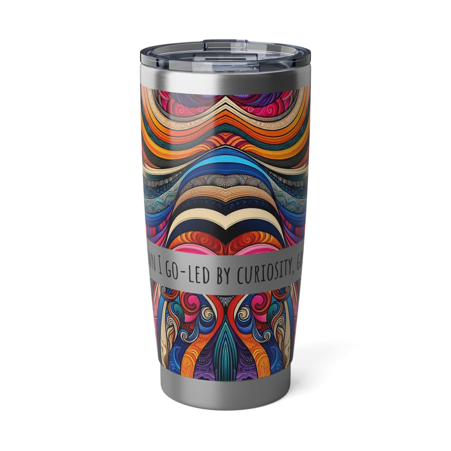 Vagabond 20oz Tumbler -  'Into the unknown I go'