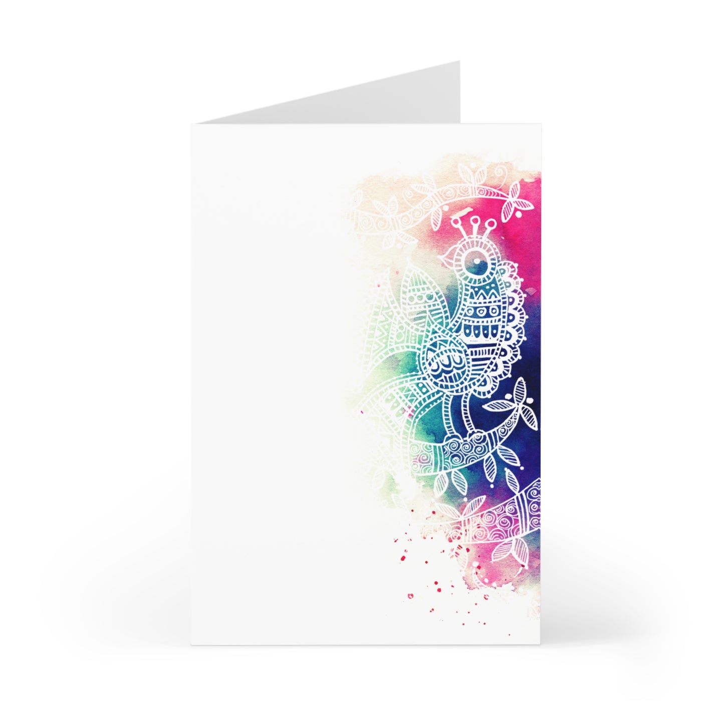 'Pavo' Majestic Bird | Greeting Cards Set of 7 for Every Occasion