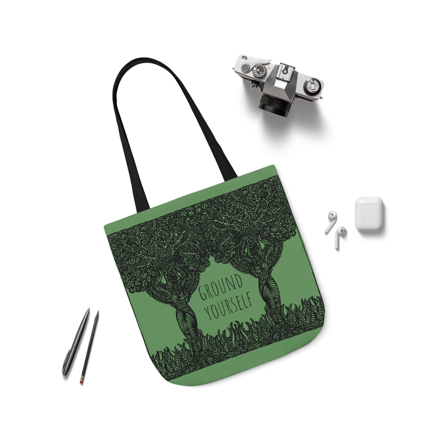 'Ground Yourself' |  Canvas Tote Bag