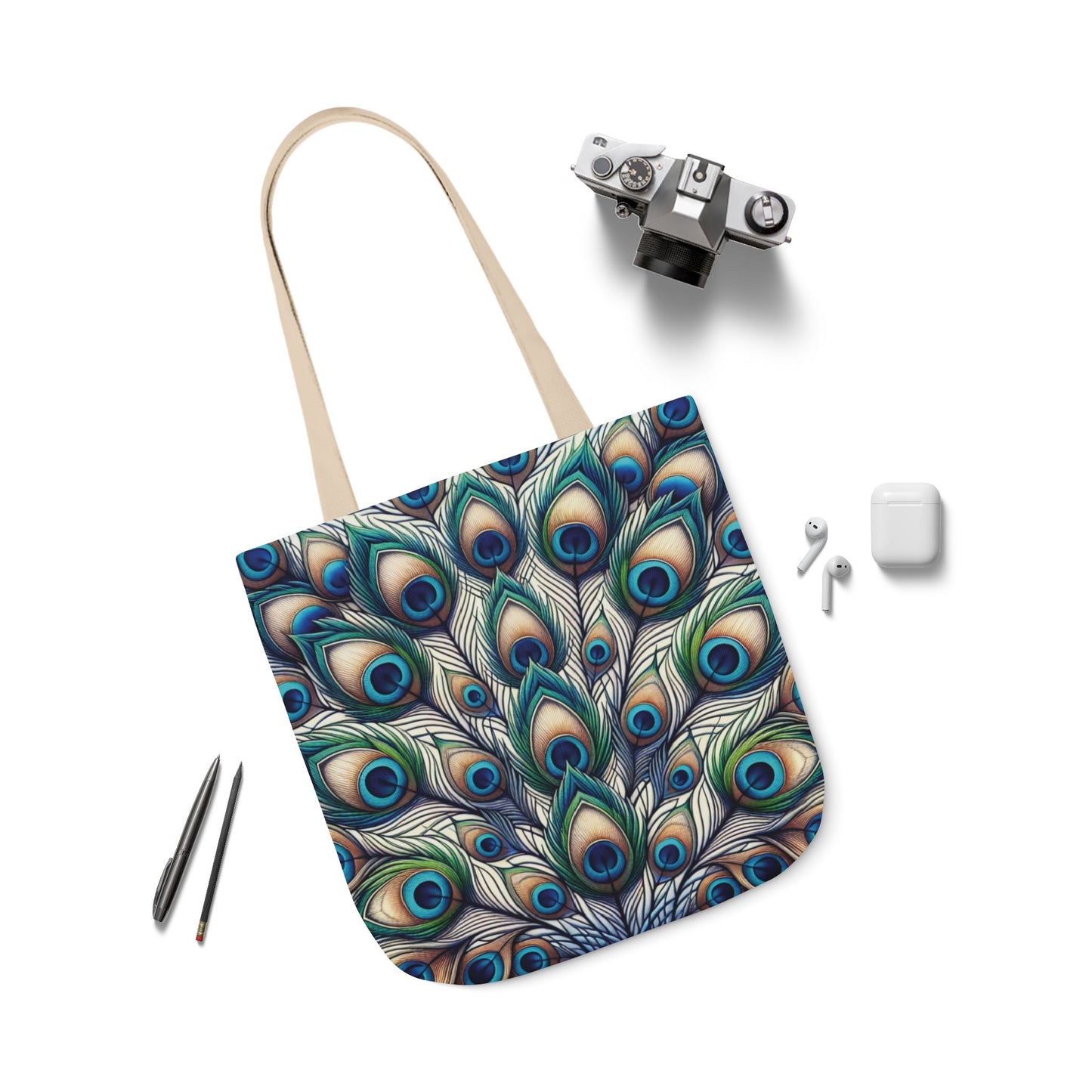 'Celestial Plumage' | Canvas Tote Bag