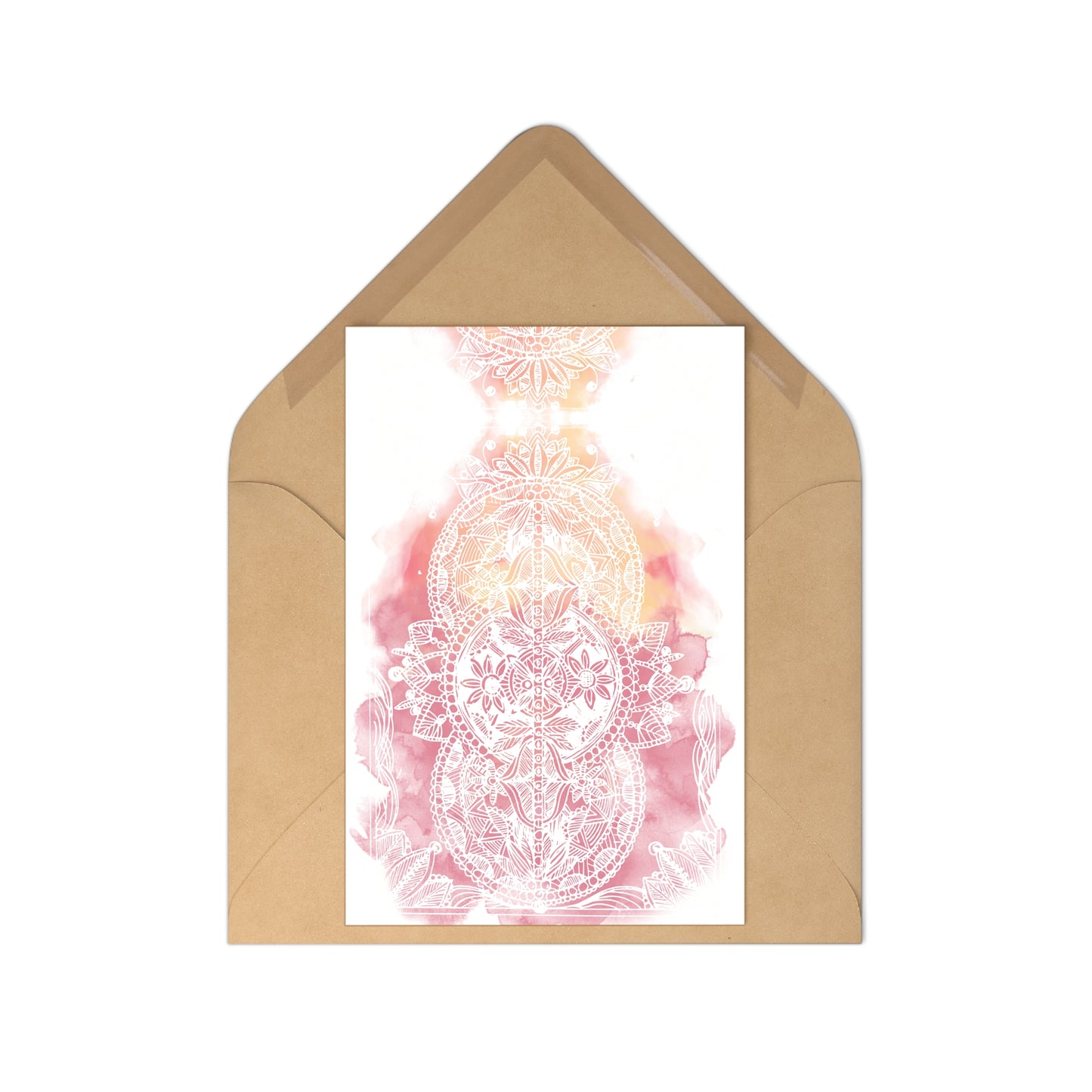 Sorbet Mandala |  Postcard Set (7 pcs) - Perfect for Heartfelt Messages