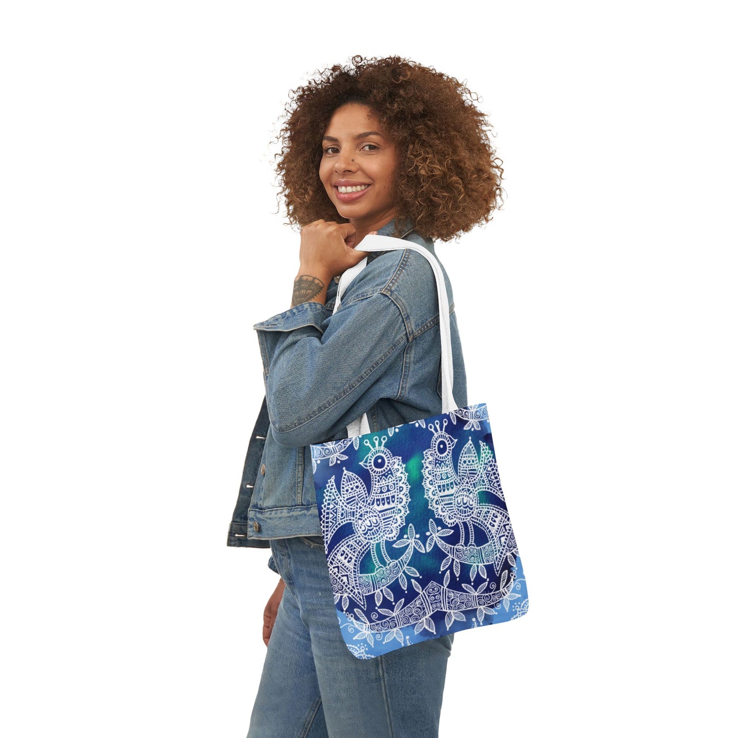 'Mayura' Majestic Bird | Canvas Tote Bag