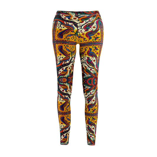 'Gathering Tree'- Co-creating |  Casual Leggings – Comfortable Mid-Rise Activewear for Yoga & Everyday Wear