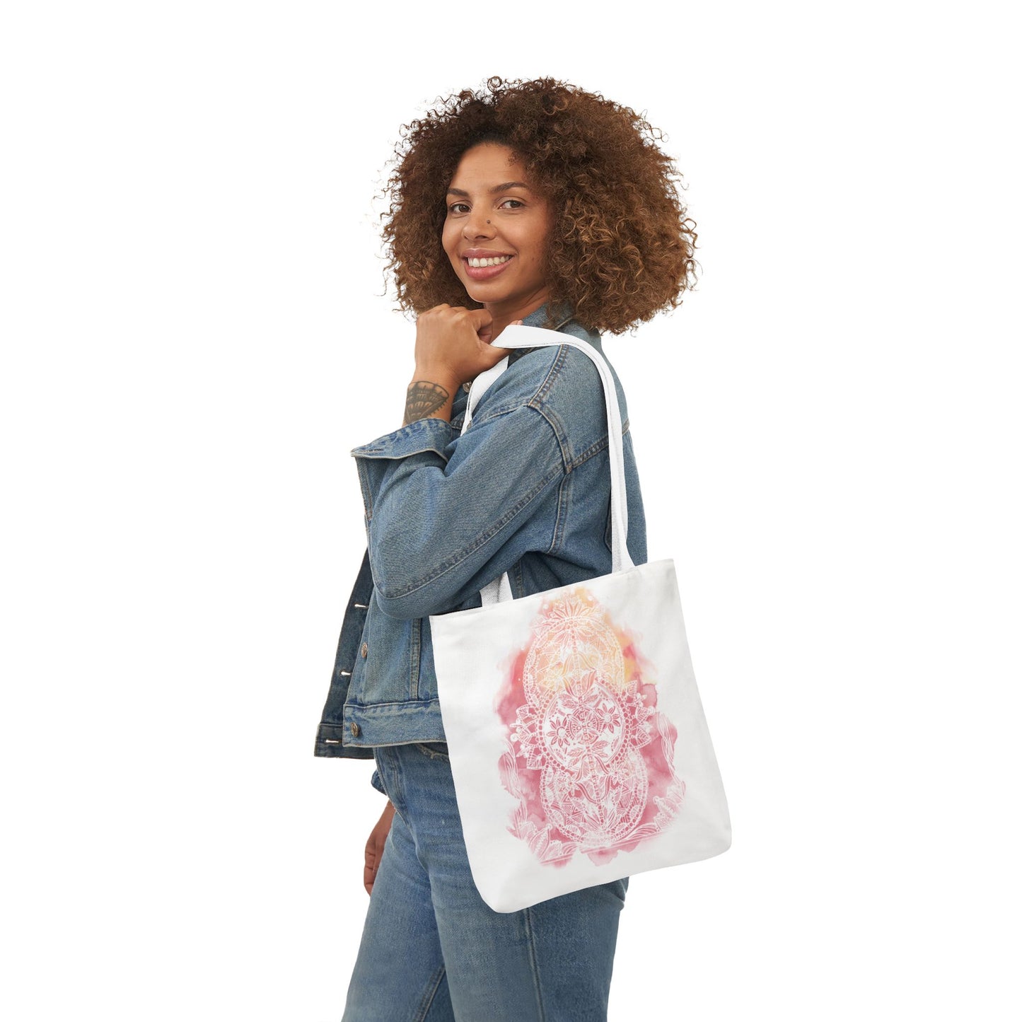Sorbet Mandala |  Canvas Tote Bag