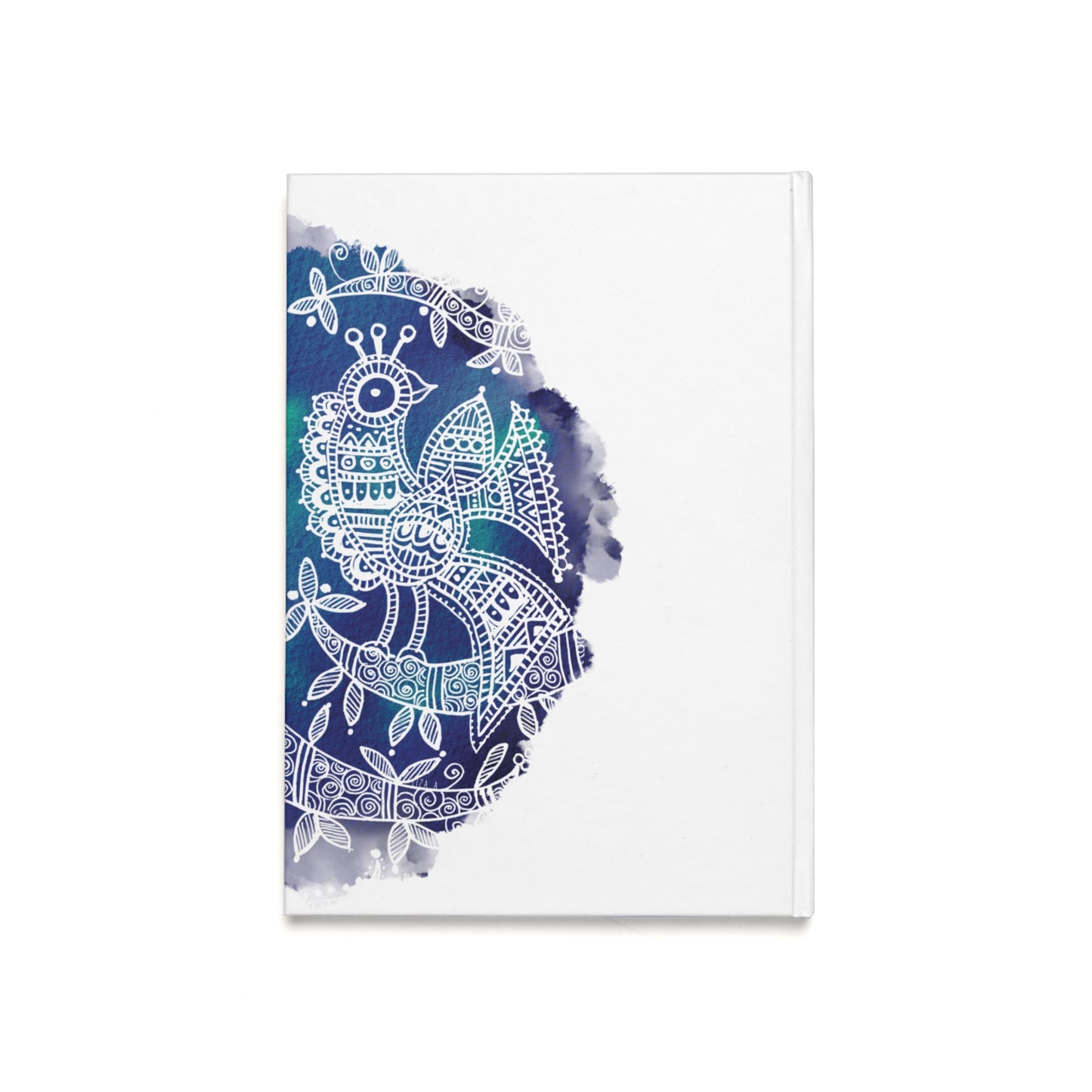 'Mayura' - Majestic Bird   - Hardcover Journal - A5