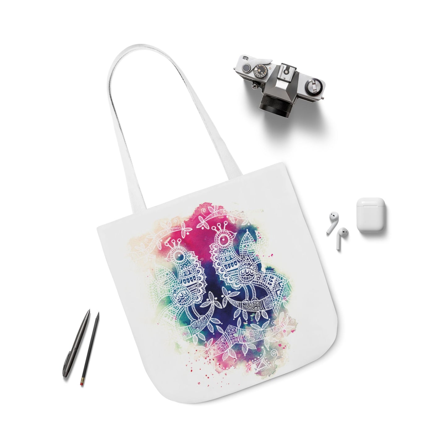 'Pavo' Majestic Bird | Canvas Tote Bag