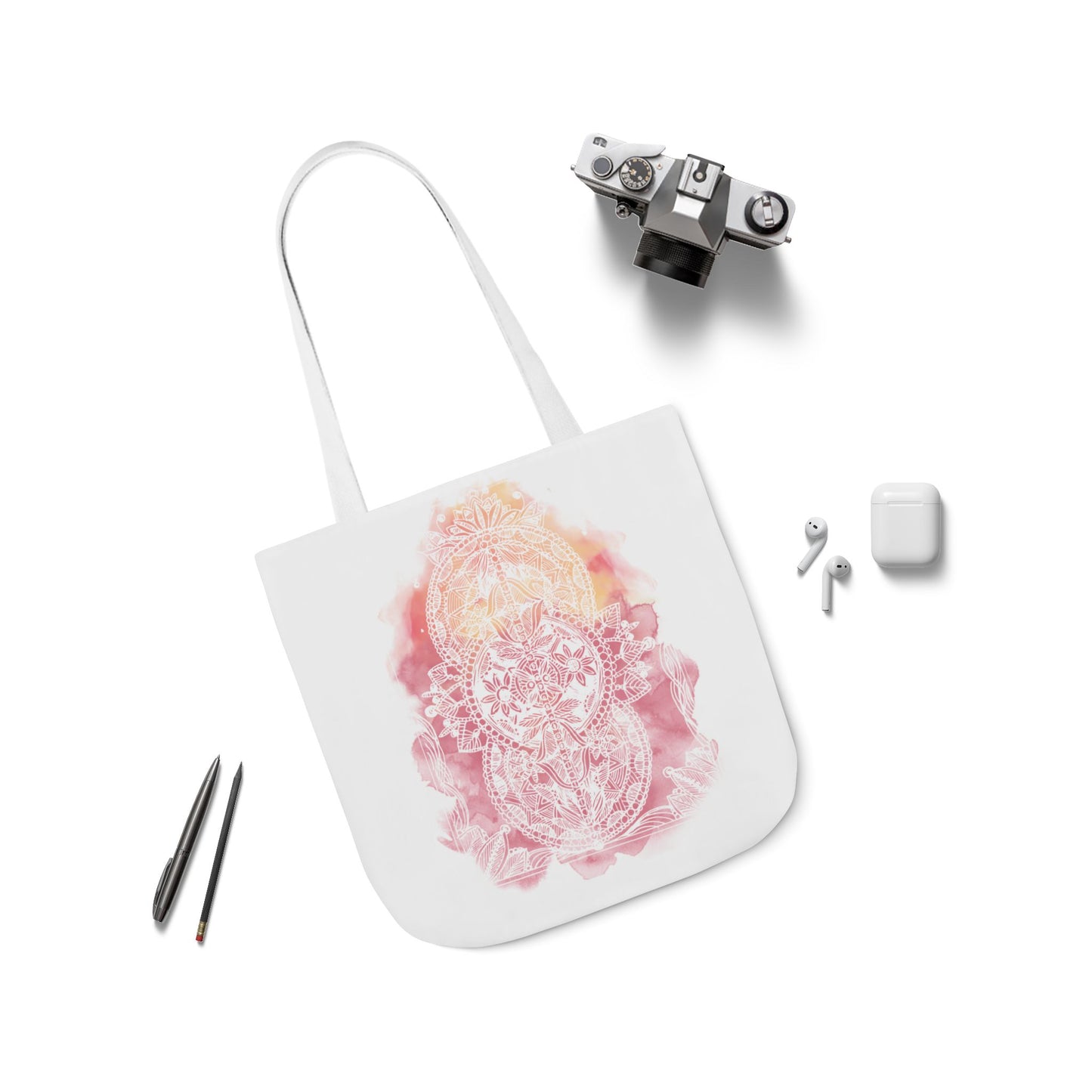 Sorbet Mandala |  Canvas Tote Bag