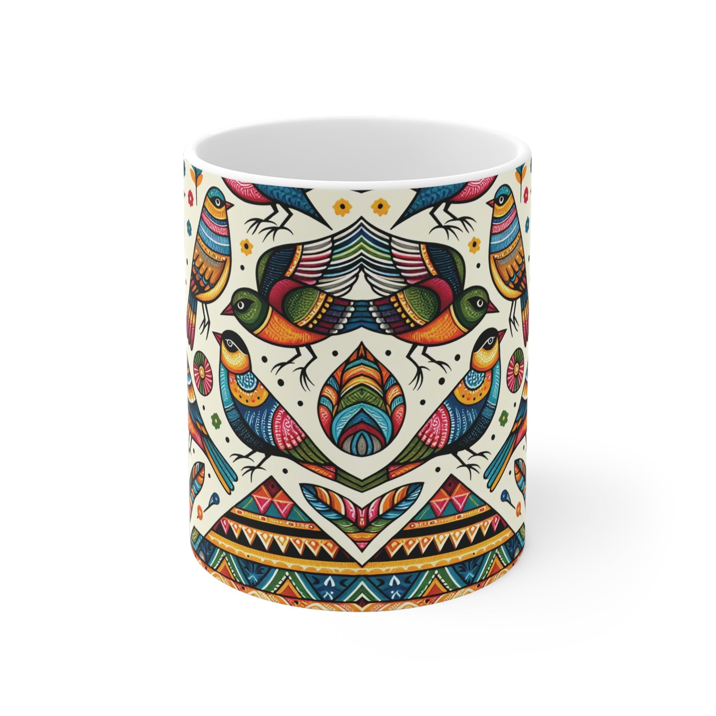 Ceramic Mug - Majestic Birds | Co-creating  Art Coffee Cup
