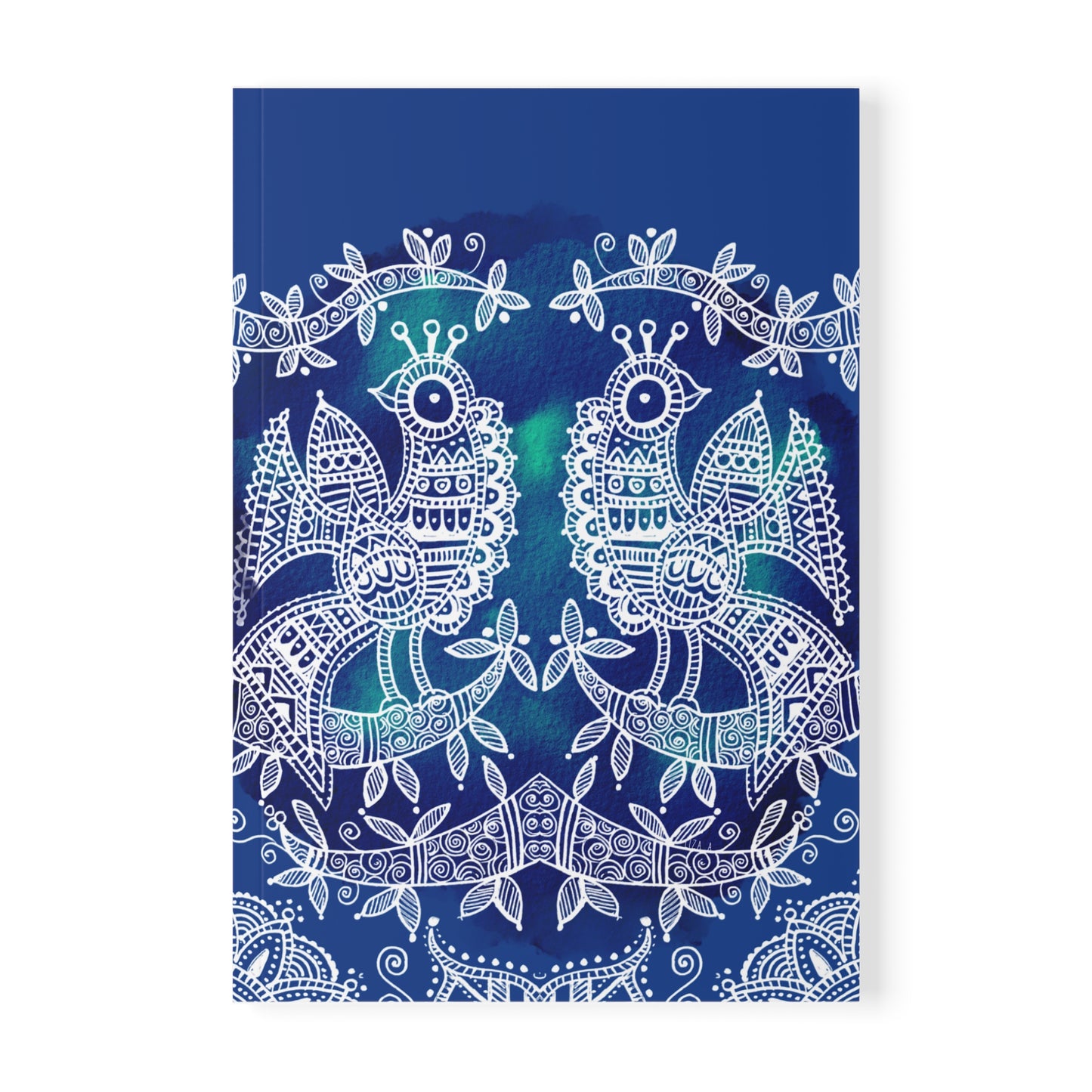 'Mayura' - Majestic Birds | A5 Notebook SoftCover