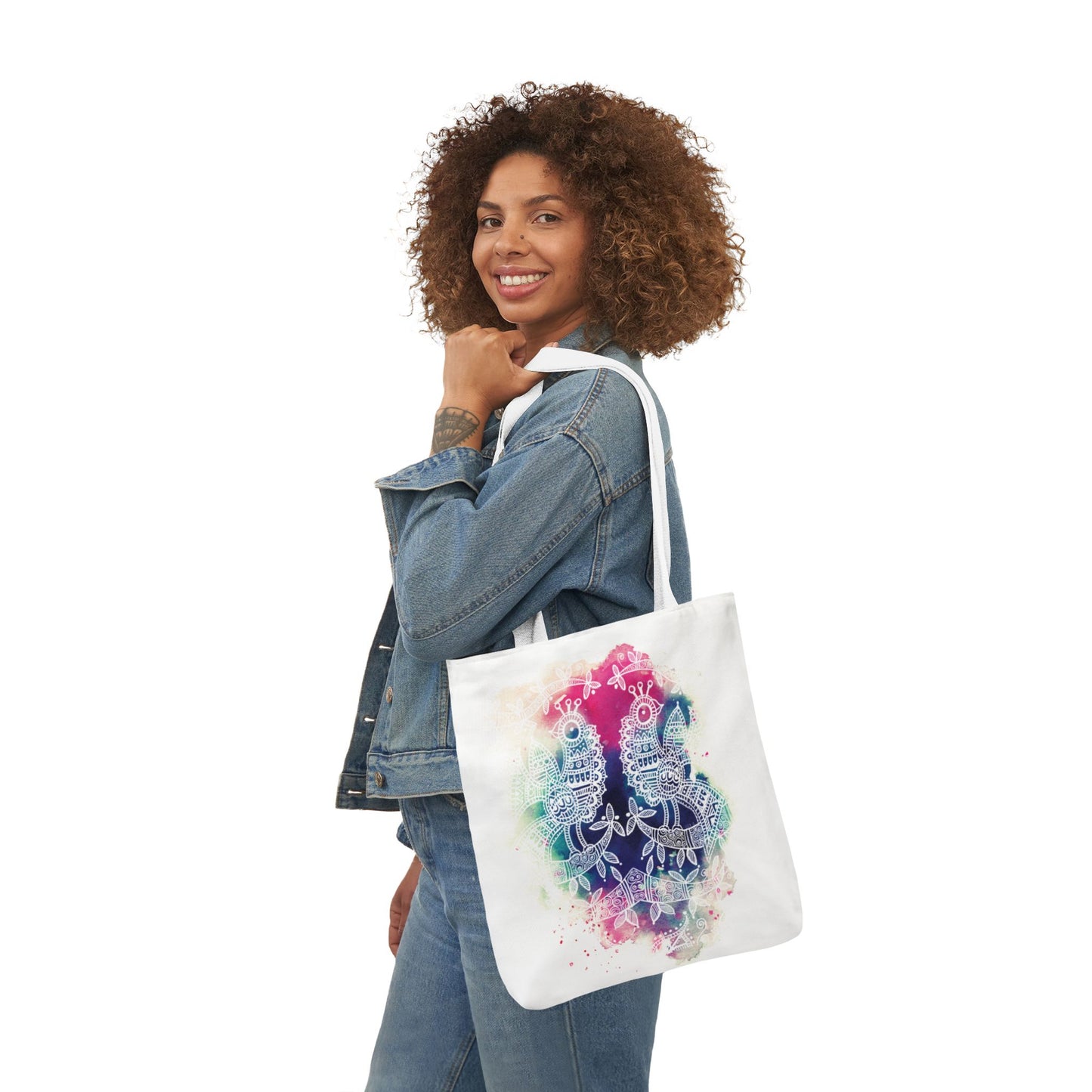 'Pavo' Majestic Bird | Canvas Tote Bag