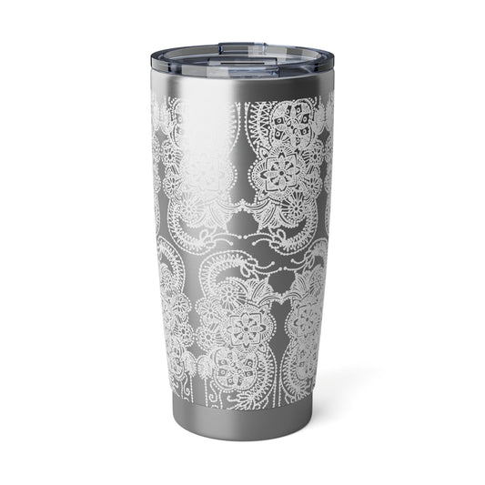 Vagabond 20oz Tumbler -  Lefkara in White