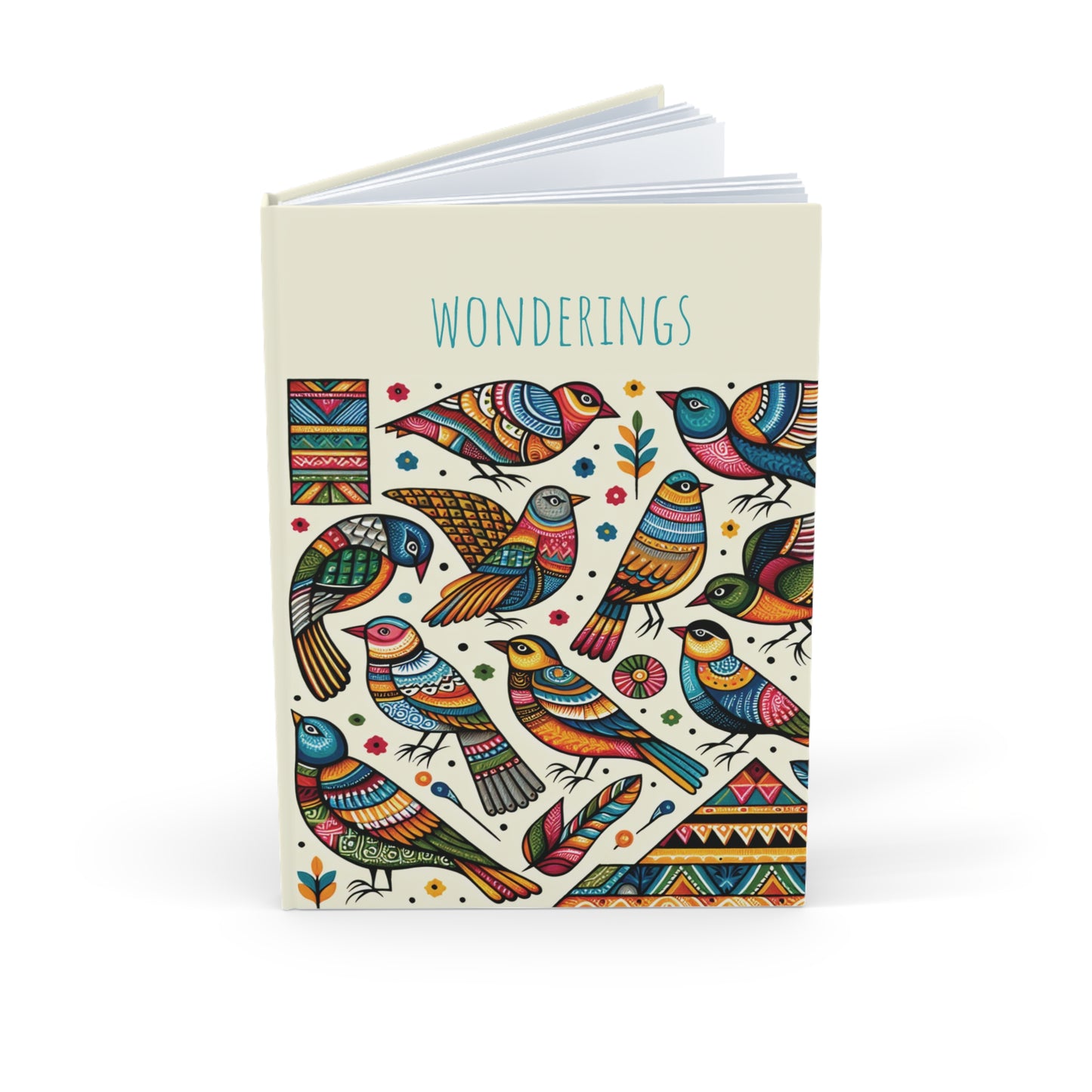 Majestic Birds Co-creation  - A5 Hardcover Journal