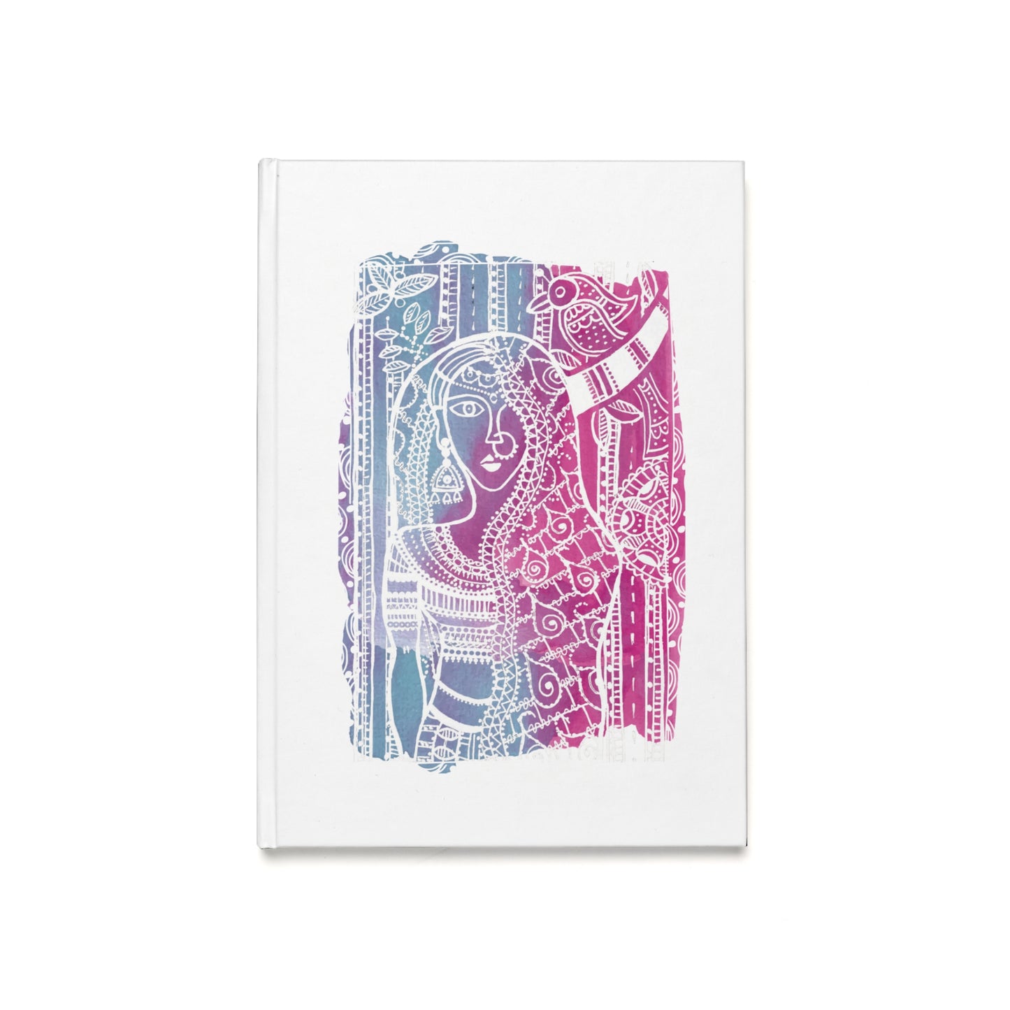 'Priyas Promise' - Madhubani Fusion  - Hardcover Journal - A5