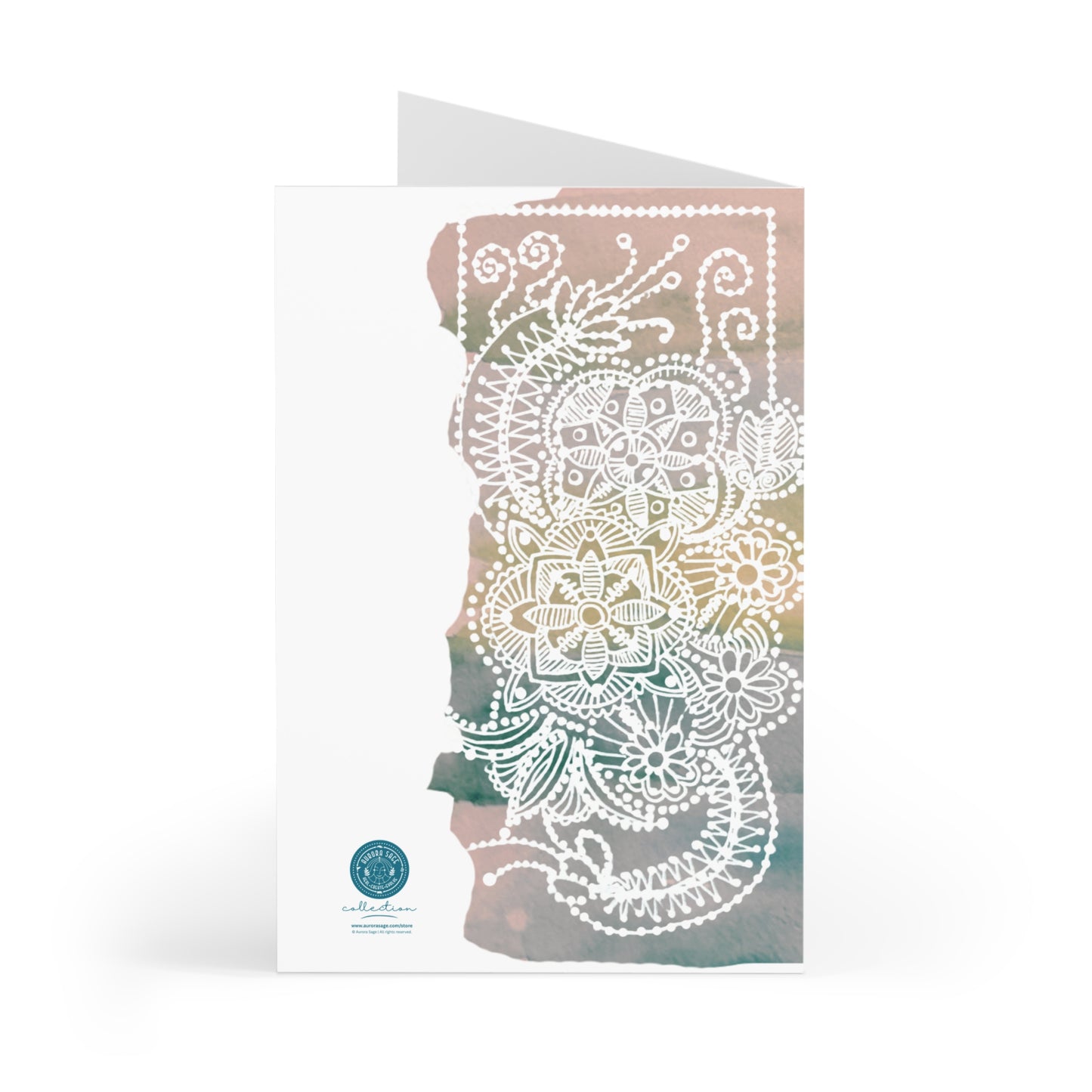 Pastel Mandala fusion | Greeting Cards Set of 7 for Every Occasion