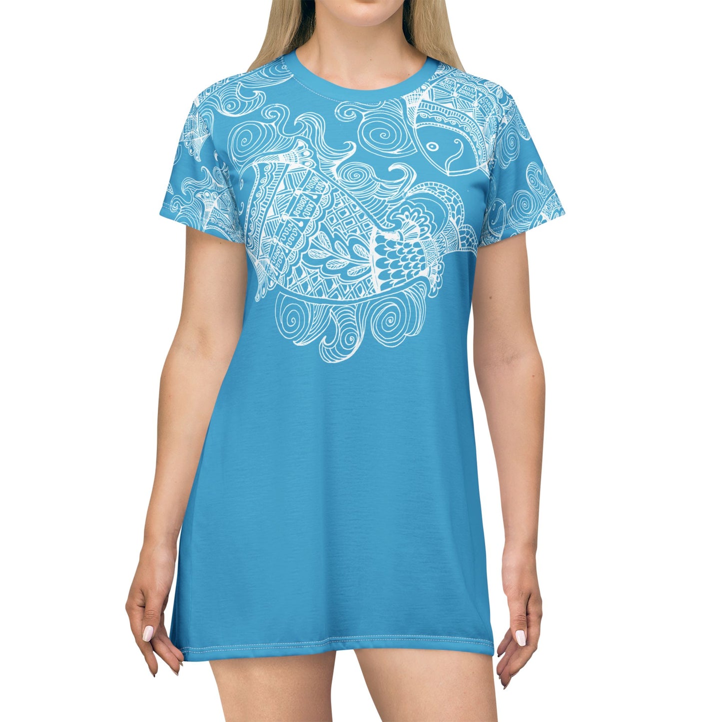 Swim with flow -  T-Shirt Dress