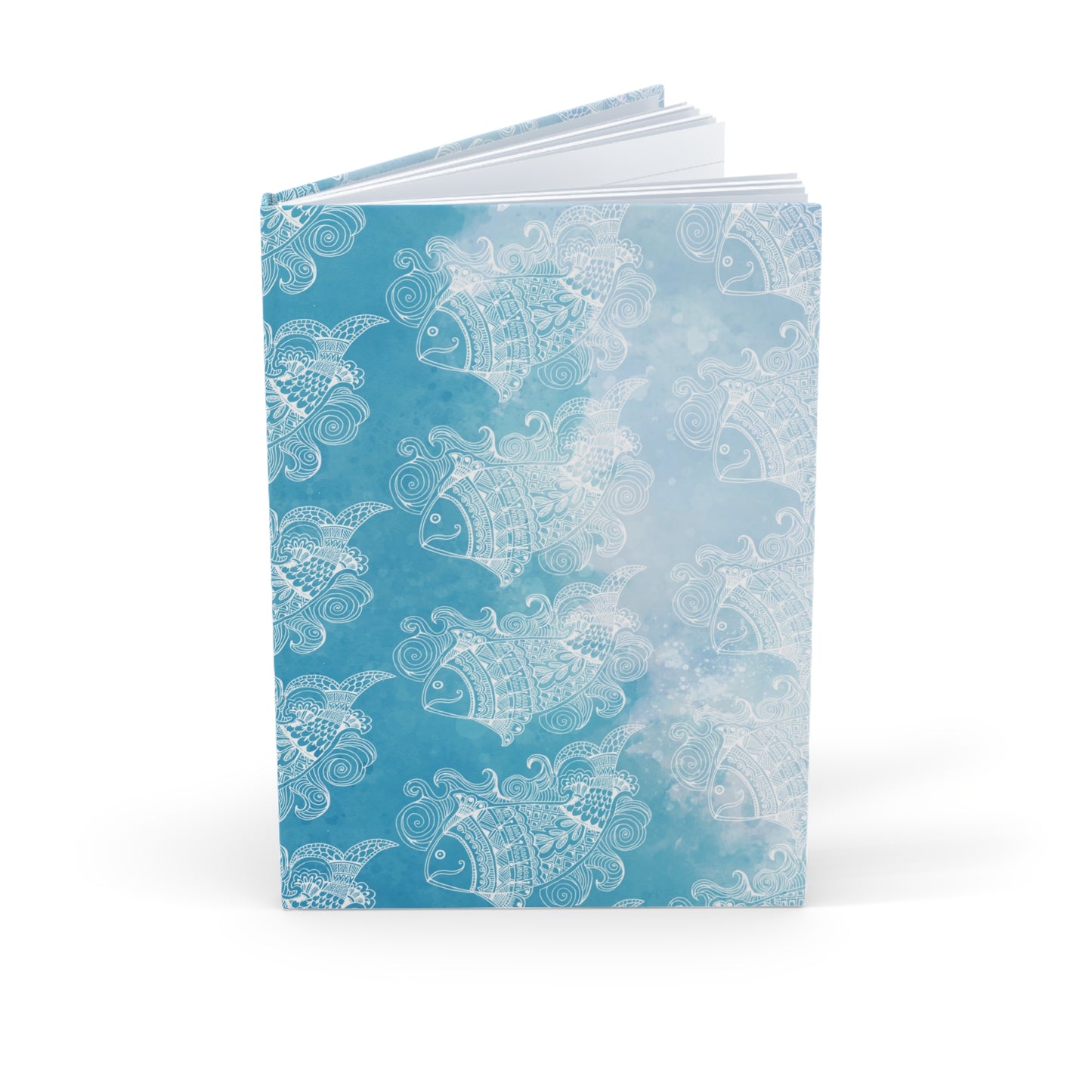 In the flow  - Hardcover Journal - A5