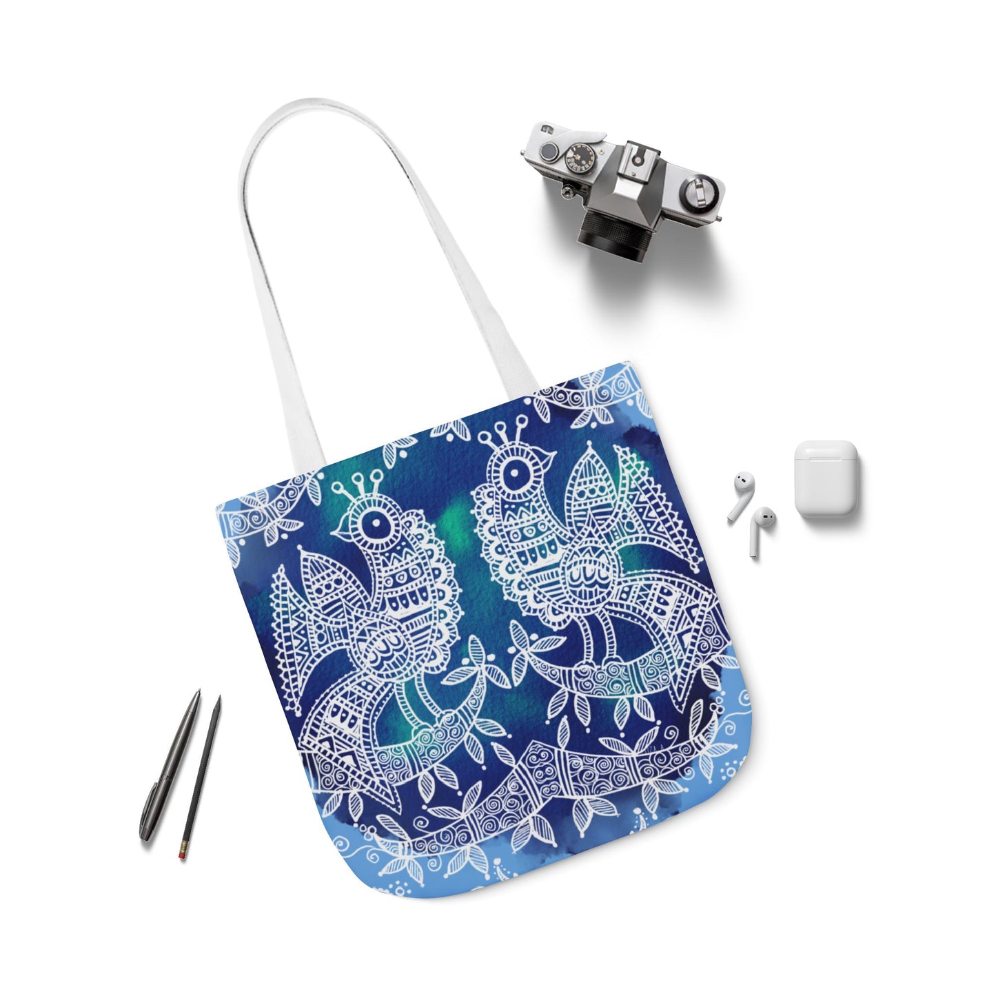 'Mayura' Majestic Bird | Canvas Tote Bag