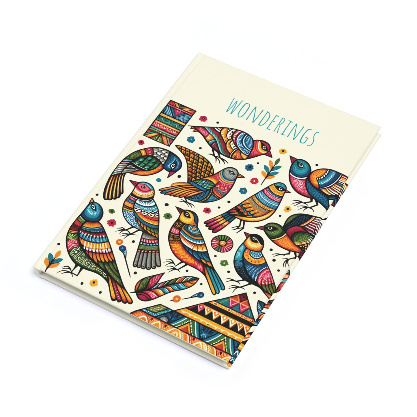 Majestic Birds Co-creation  - A5 Hardcover Journal