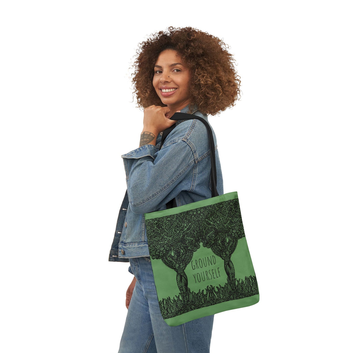'Ground Yourself' |  Canvas Tote Bag