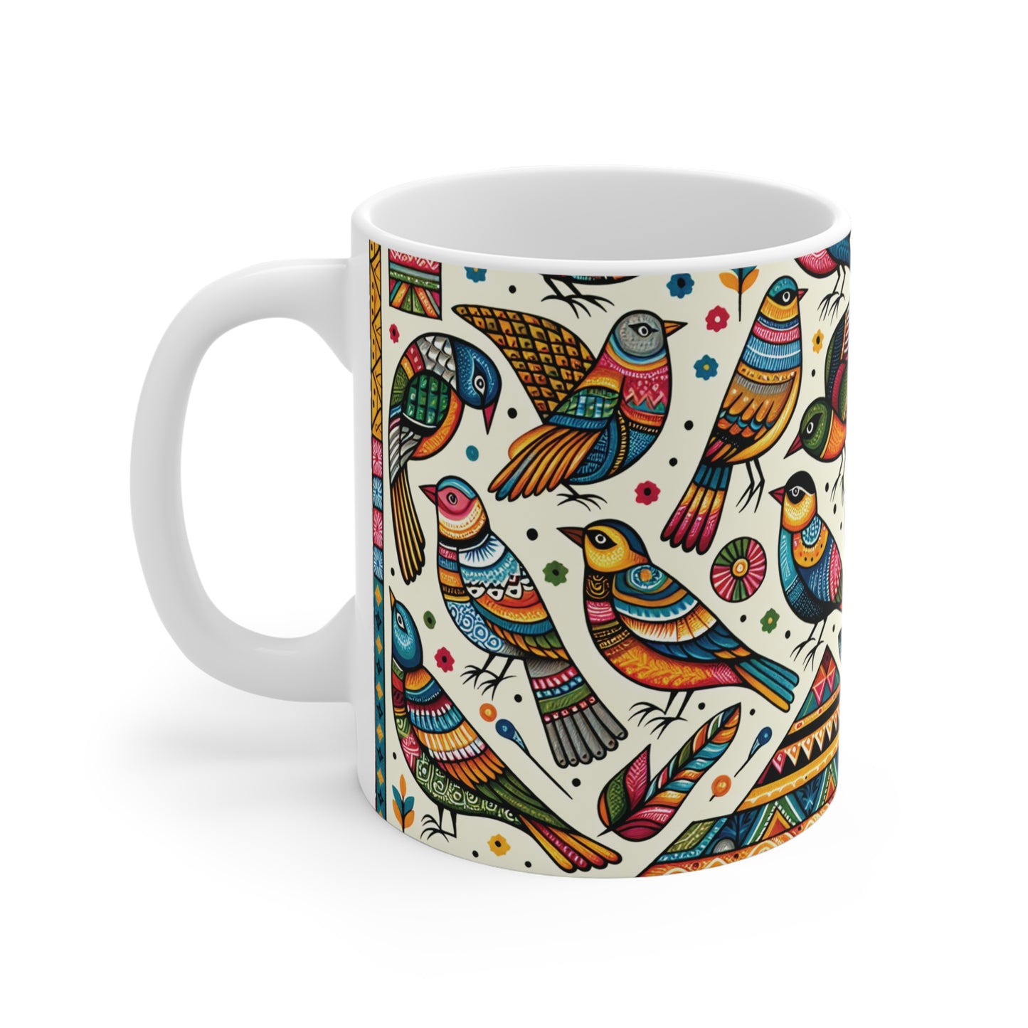 Ceramic Mug - Majestic Birds | Co-creating  Art Coffee Cup