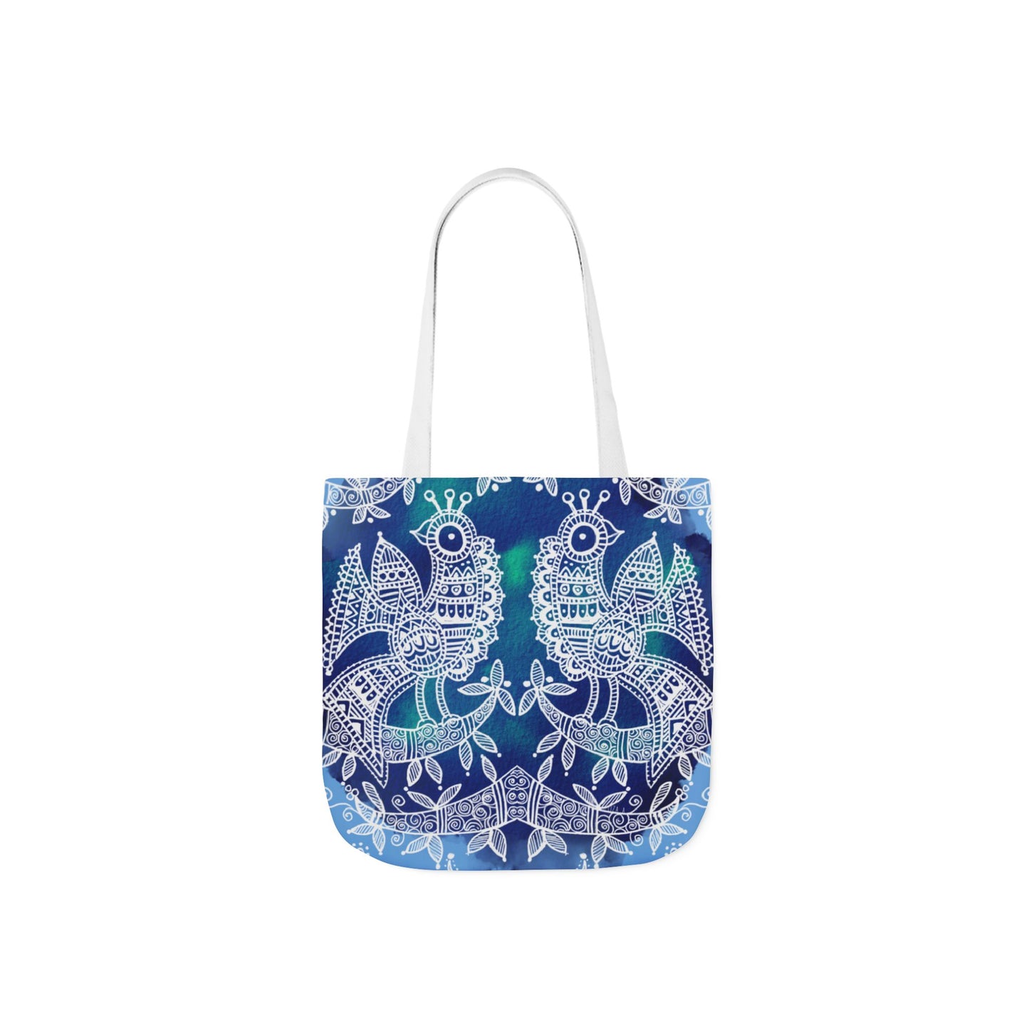 'Mayura' Majestic Bird | Canvas Tote Bag