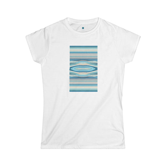 Women's Softstyle Tee | 'Ocean Pulse'