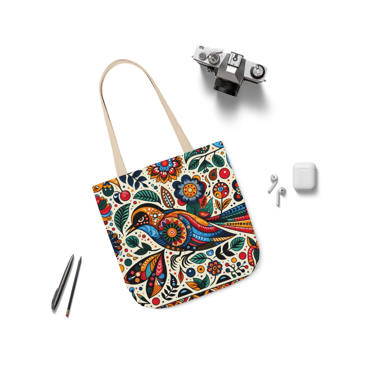 'Sacred Songbird' | Canvas Tote Bag