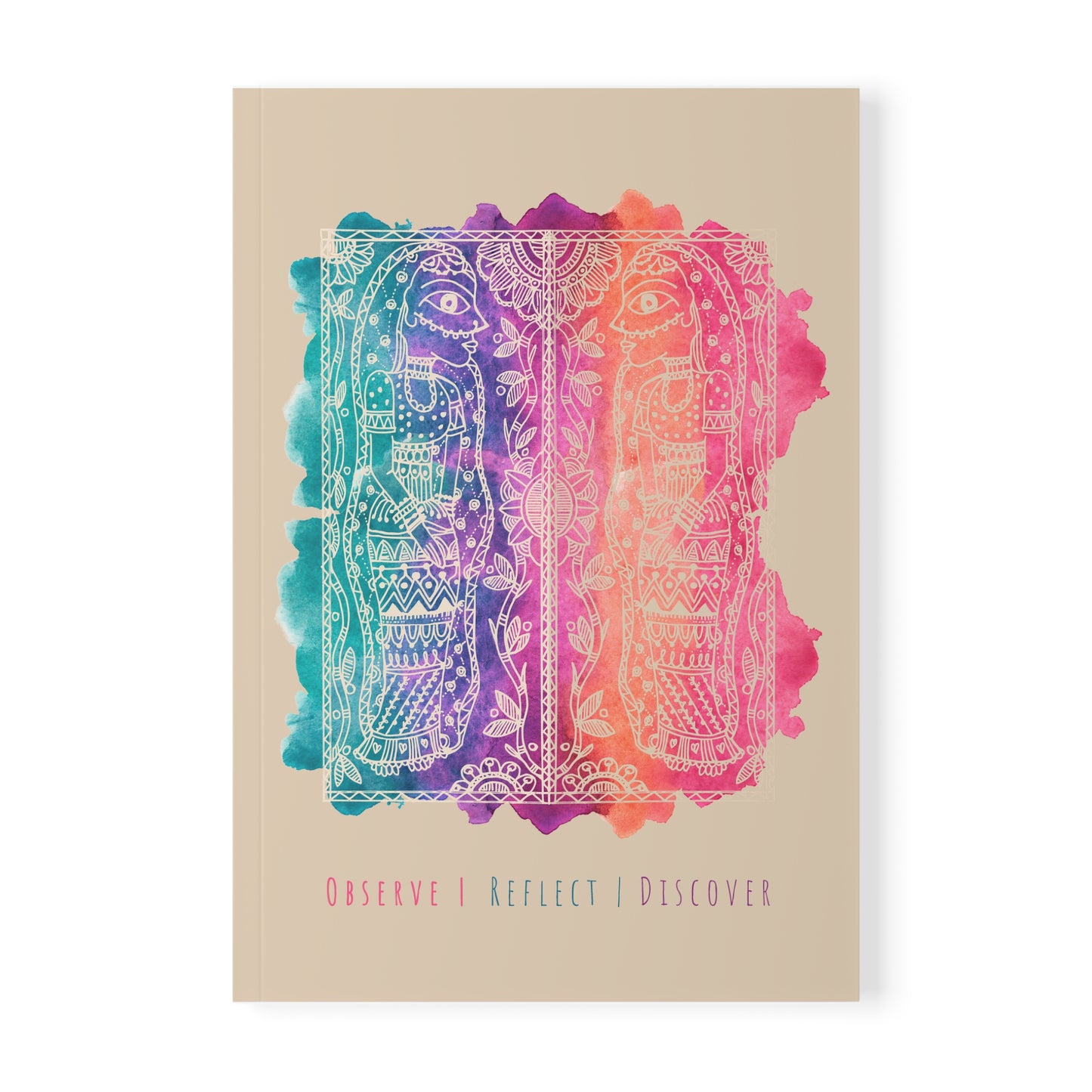 Observe, Reflect, Discover | A5 Notebook SoftCover