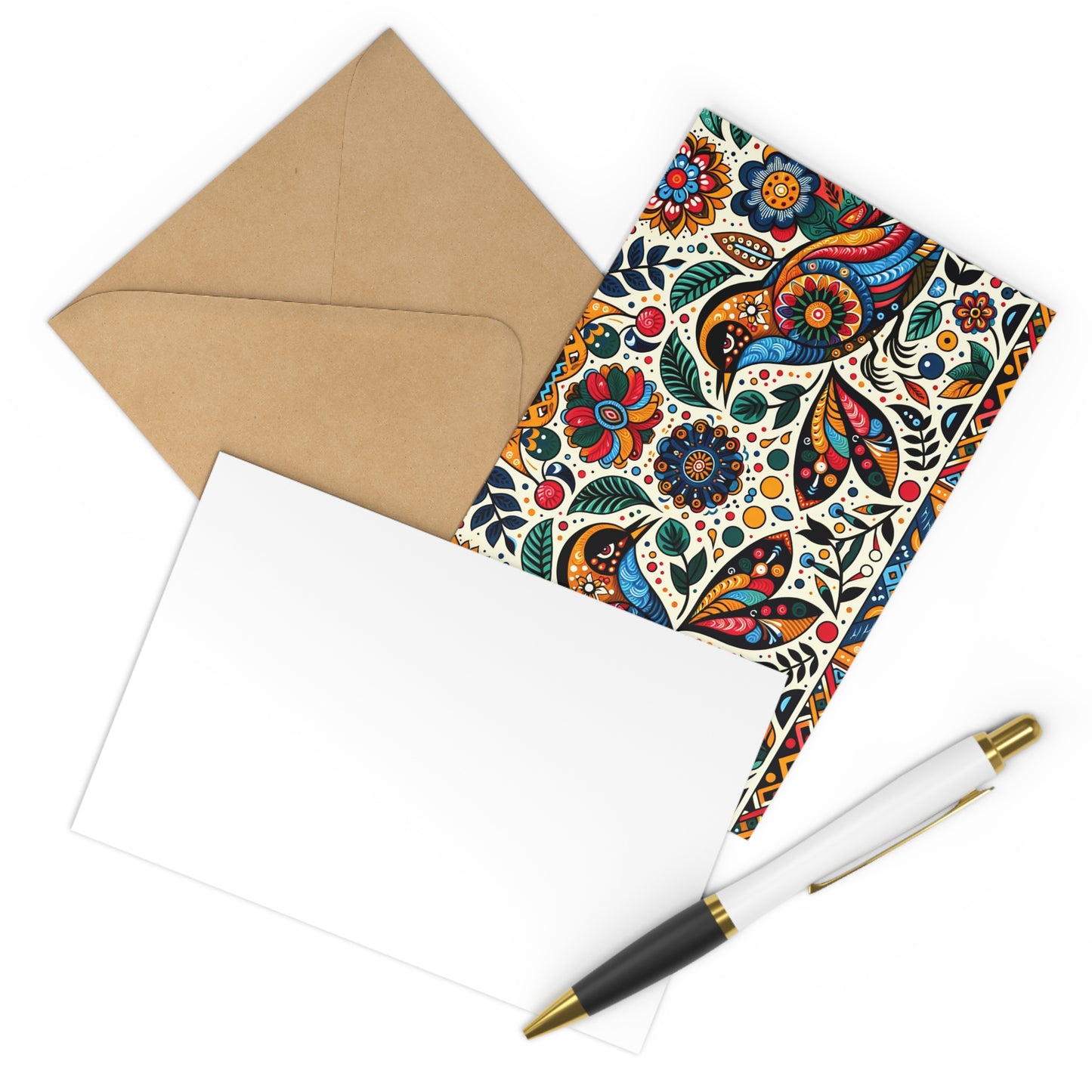 'Sacred Songbirds' Postcard Set (7 pcs) - Perfect for Heartfelt Messages
