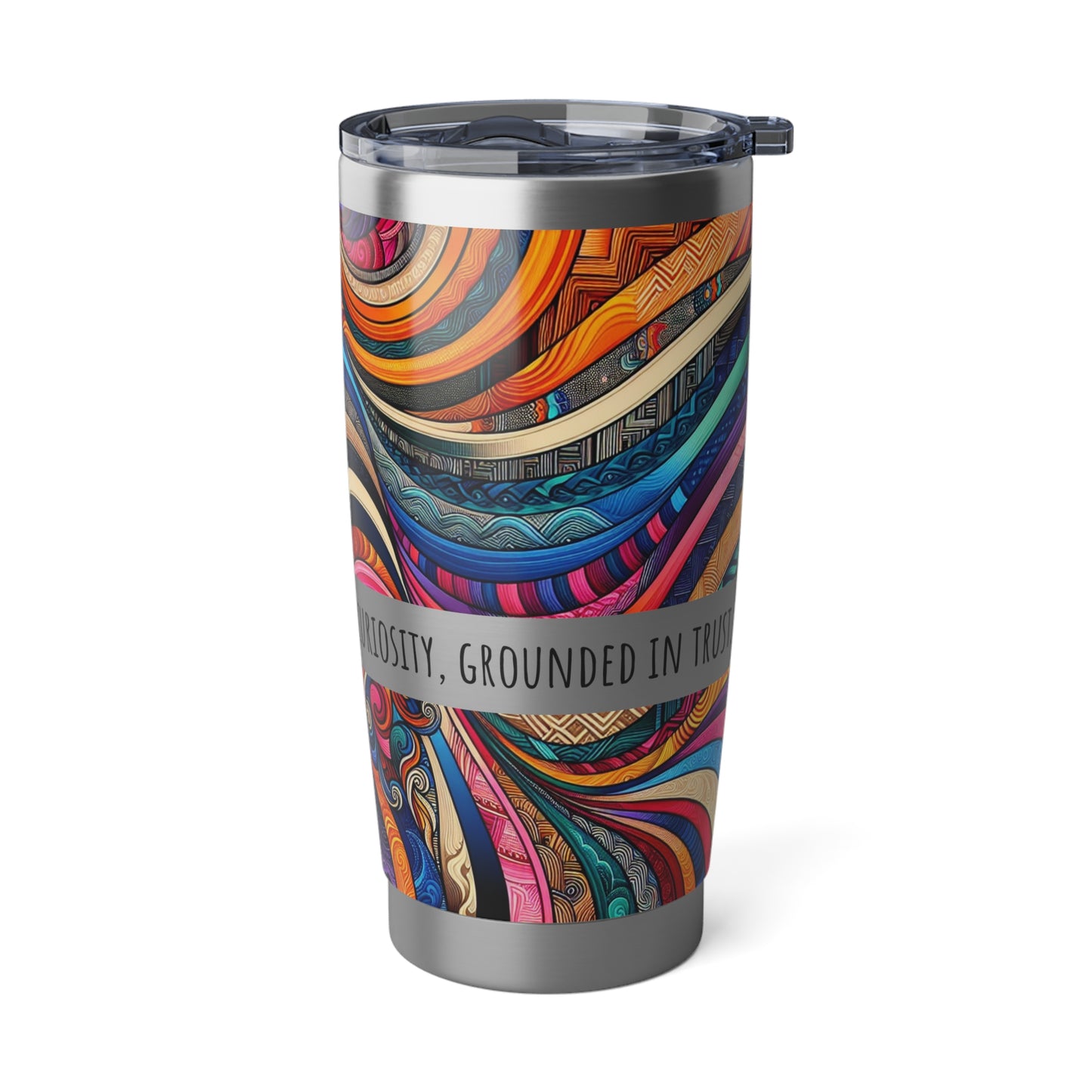 Vagabond 20oz Tumbler -  'Into the unknown I go'