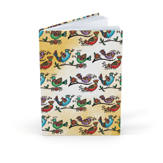 Messengers - Majestic Birds - Hardcover Journal - A5