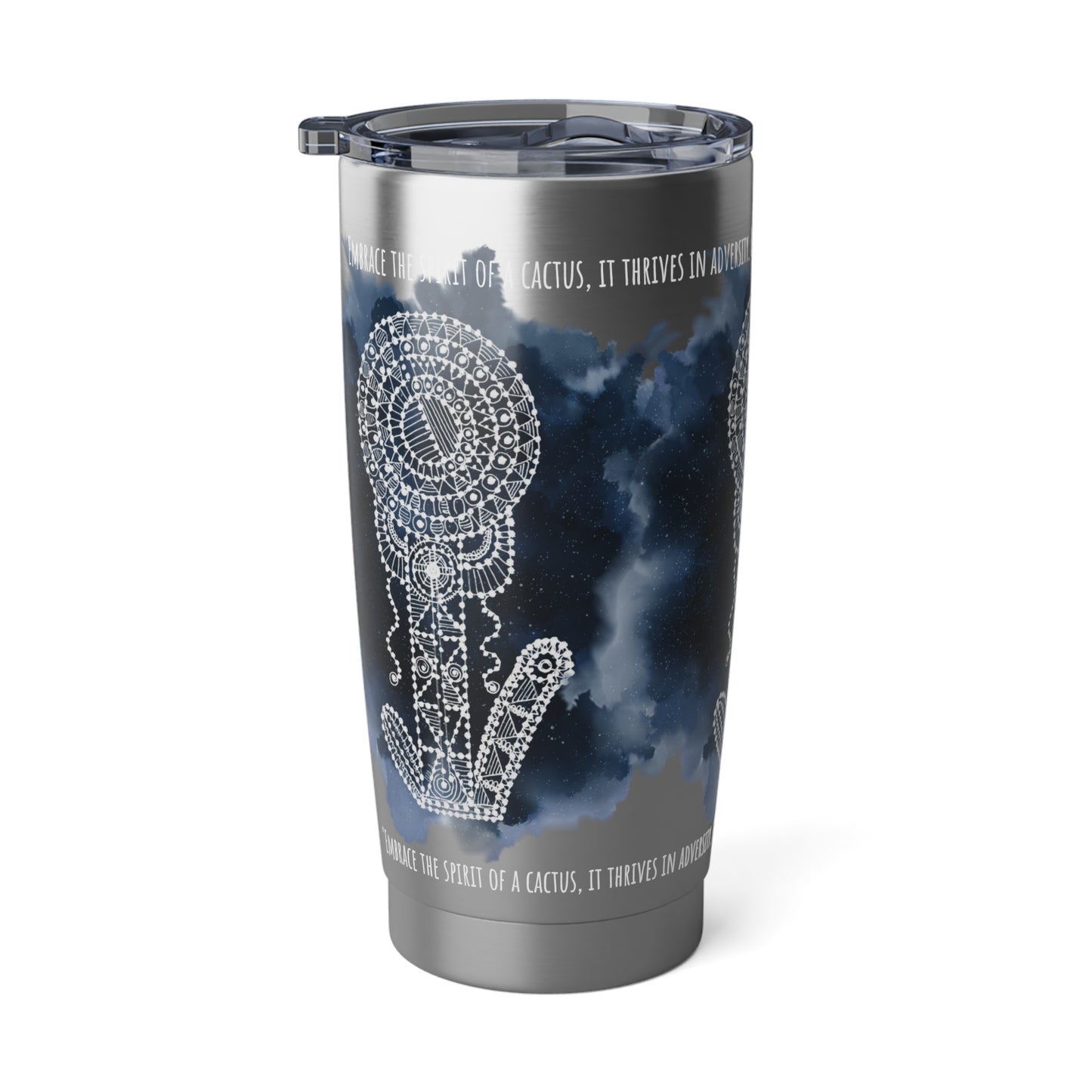 Vagabond 20oz Tumbler -  Embrace the Spirit of a Cactus
